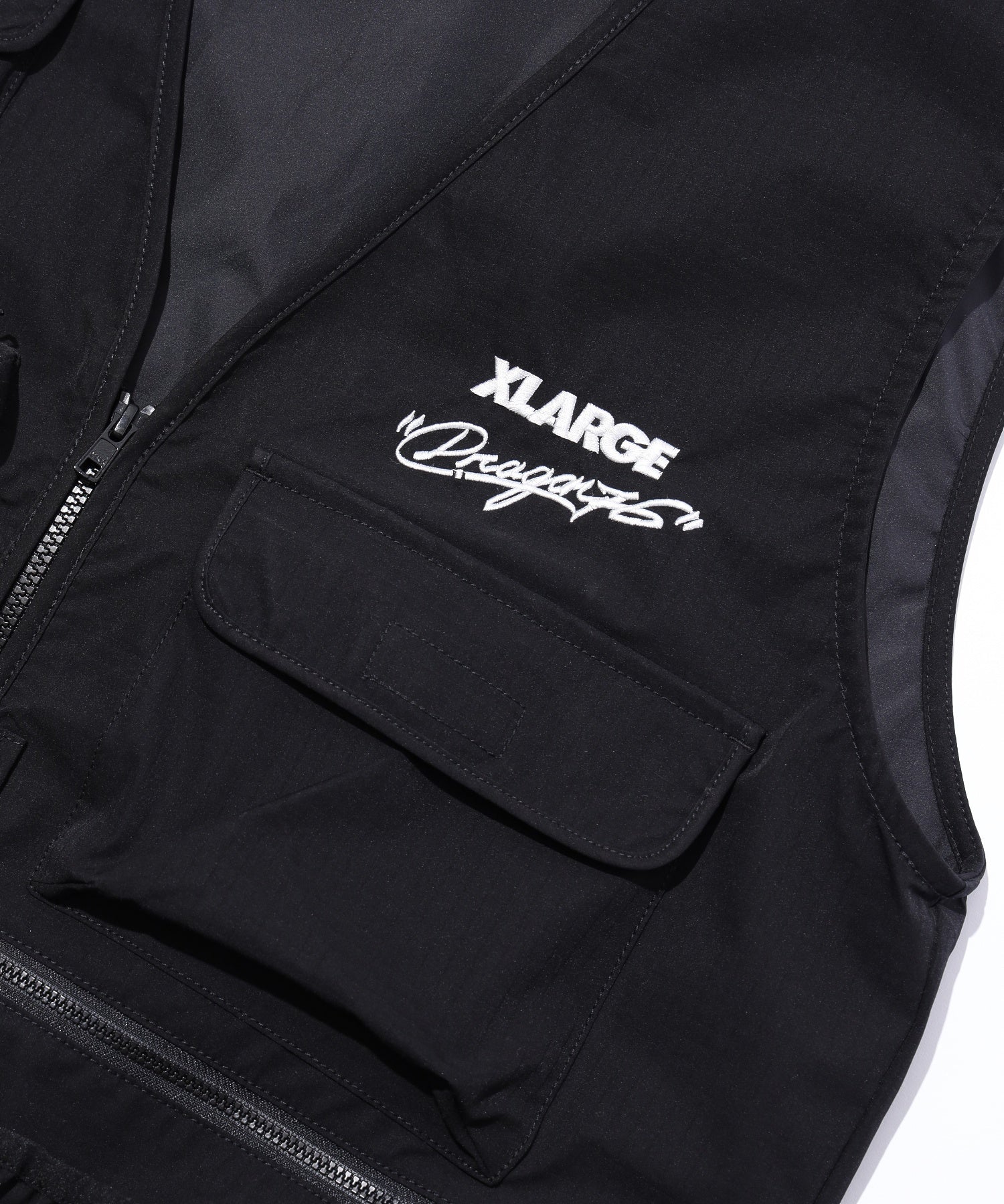 XLARGE x Dragon76 x JAPAN WALLS MILITARY VEST calif-ART