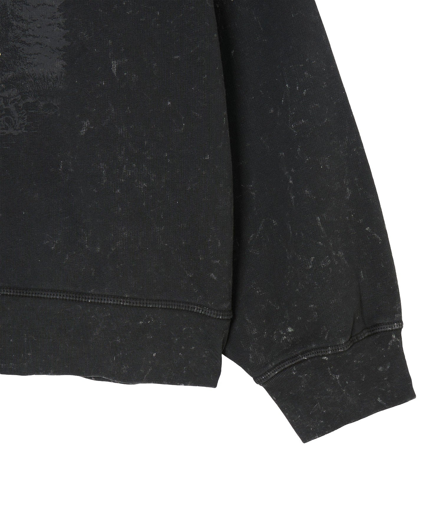 GANNI/ISOLI CREWNECK TEDDY FOREST PRINT