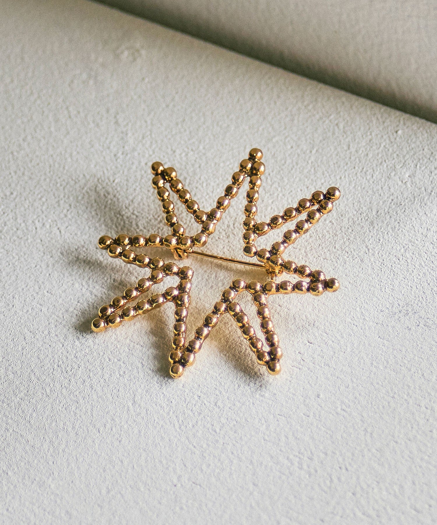 ADER.bijoux/CUTSTEEL STAR BROOCH