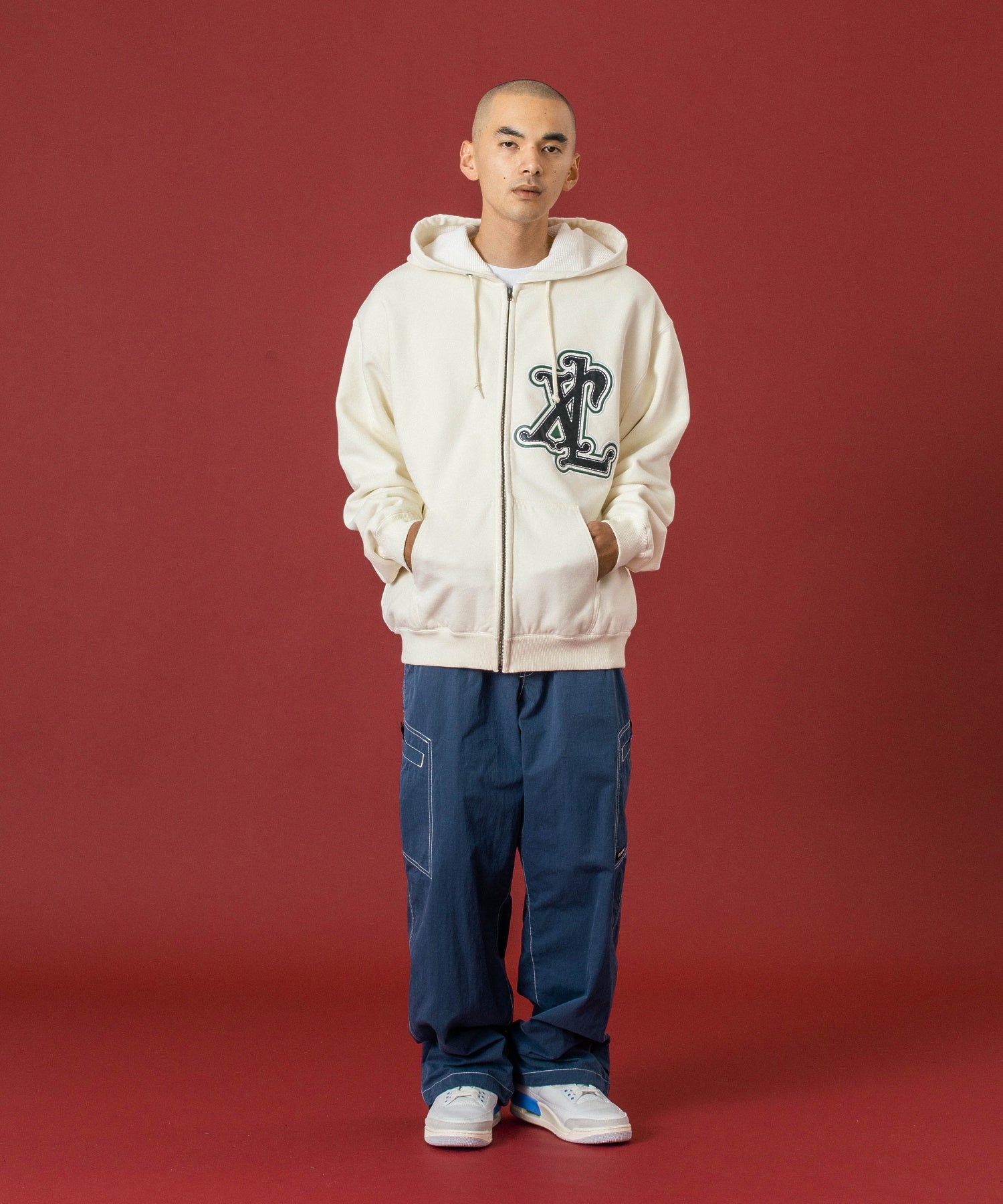 STITCHED CARGO PANTS