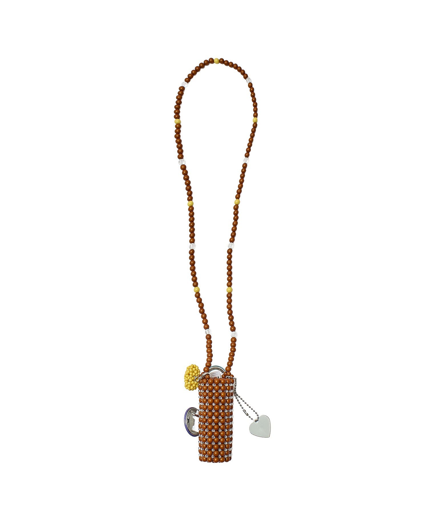 HEY Mrs ROSE/BEADS LIP NECKLACE