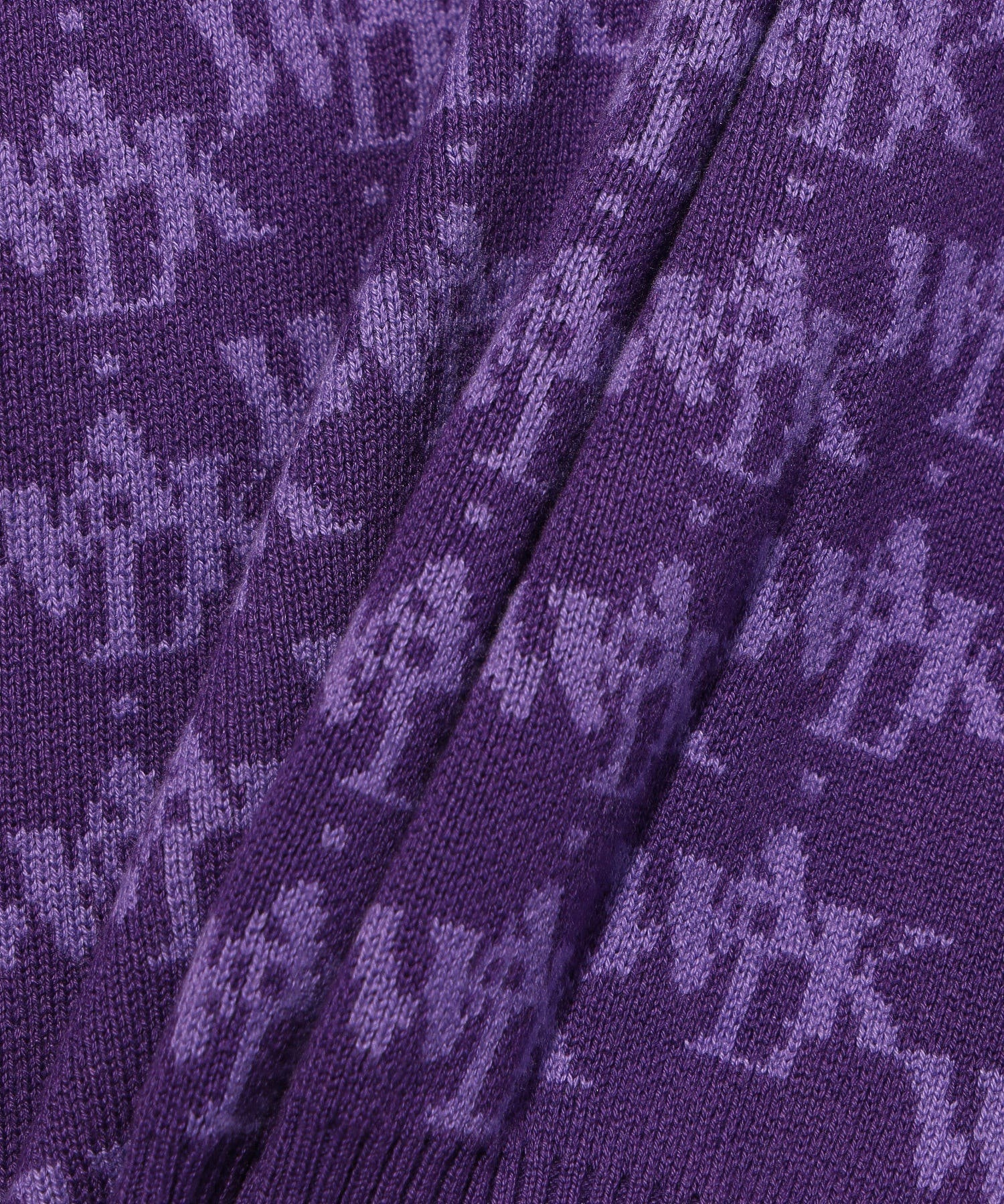 WALK IN PARIS/ウォーキンパリス/Le cardigan monogramme violet