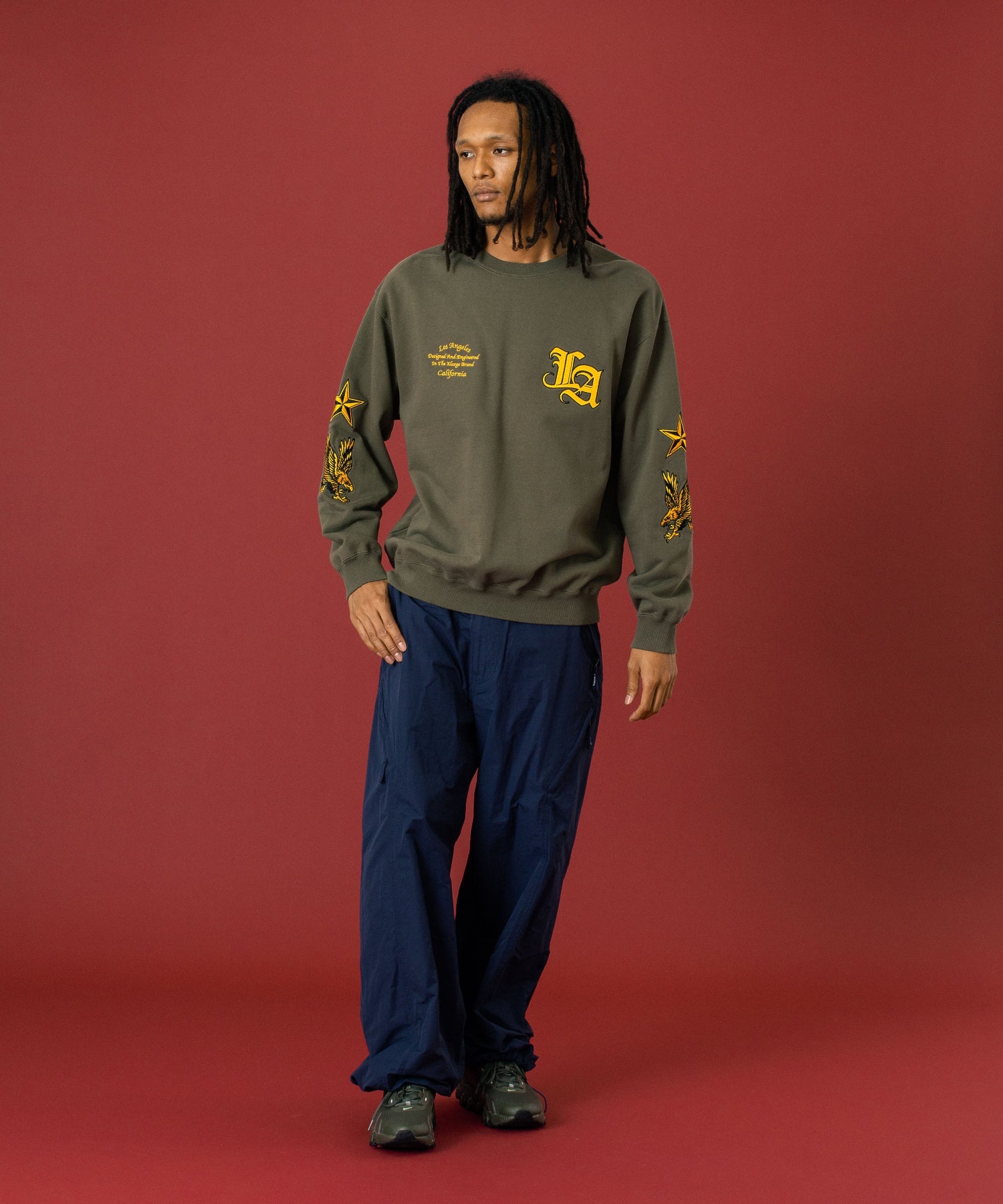 VARSITY CREWNECK SWEATSHIRT