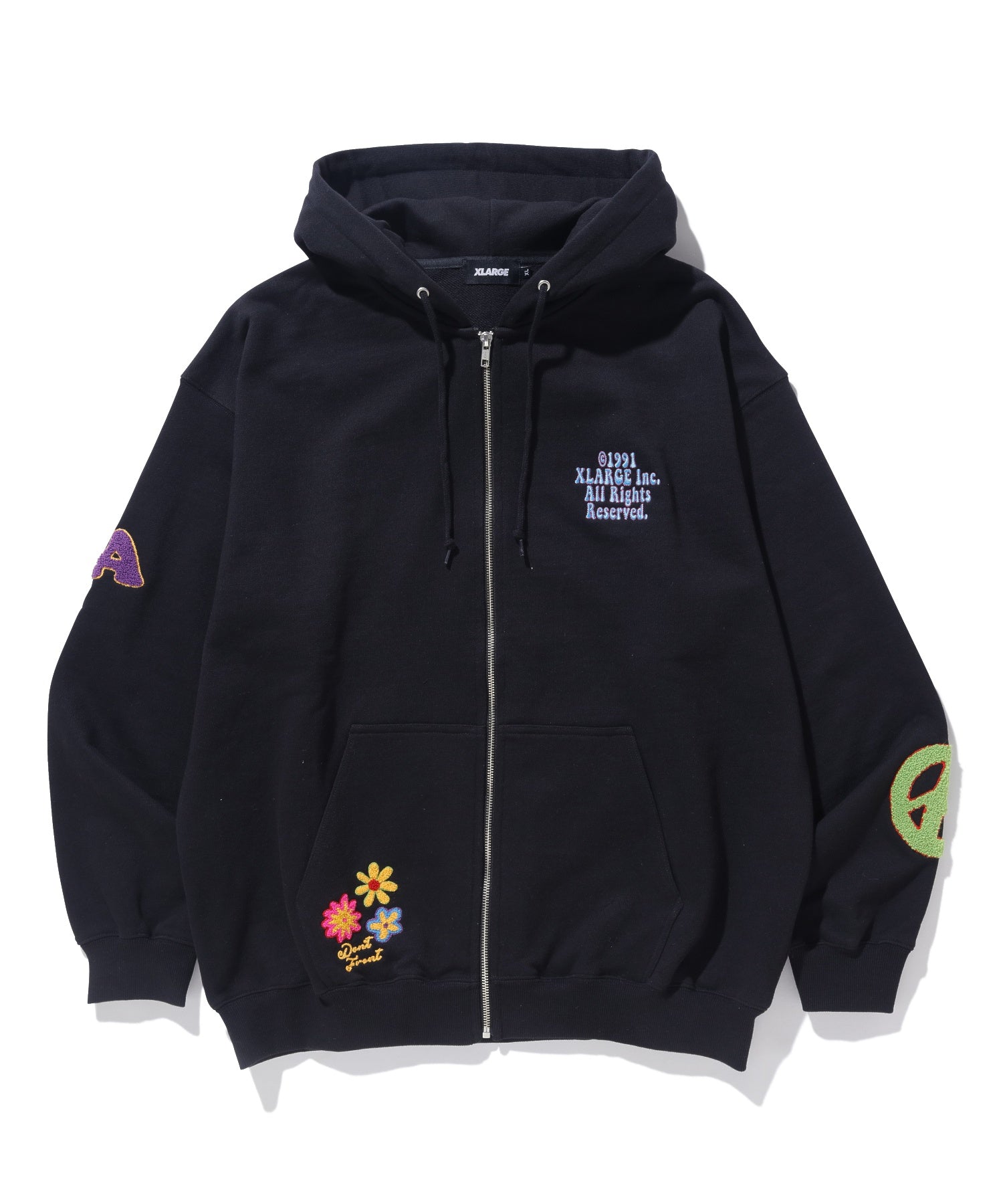 DAISY ZIP HOODED SWEAT