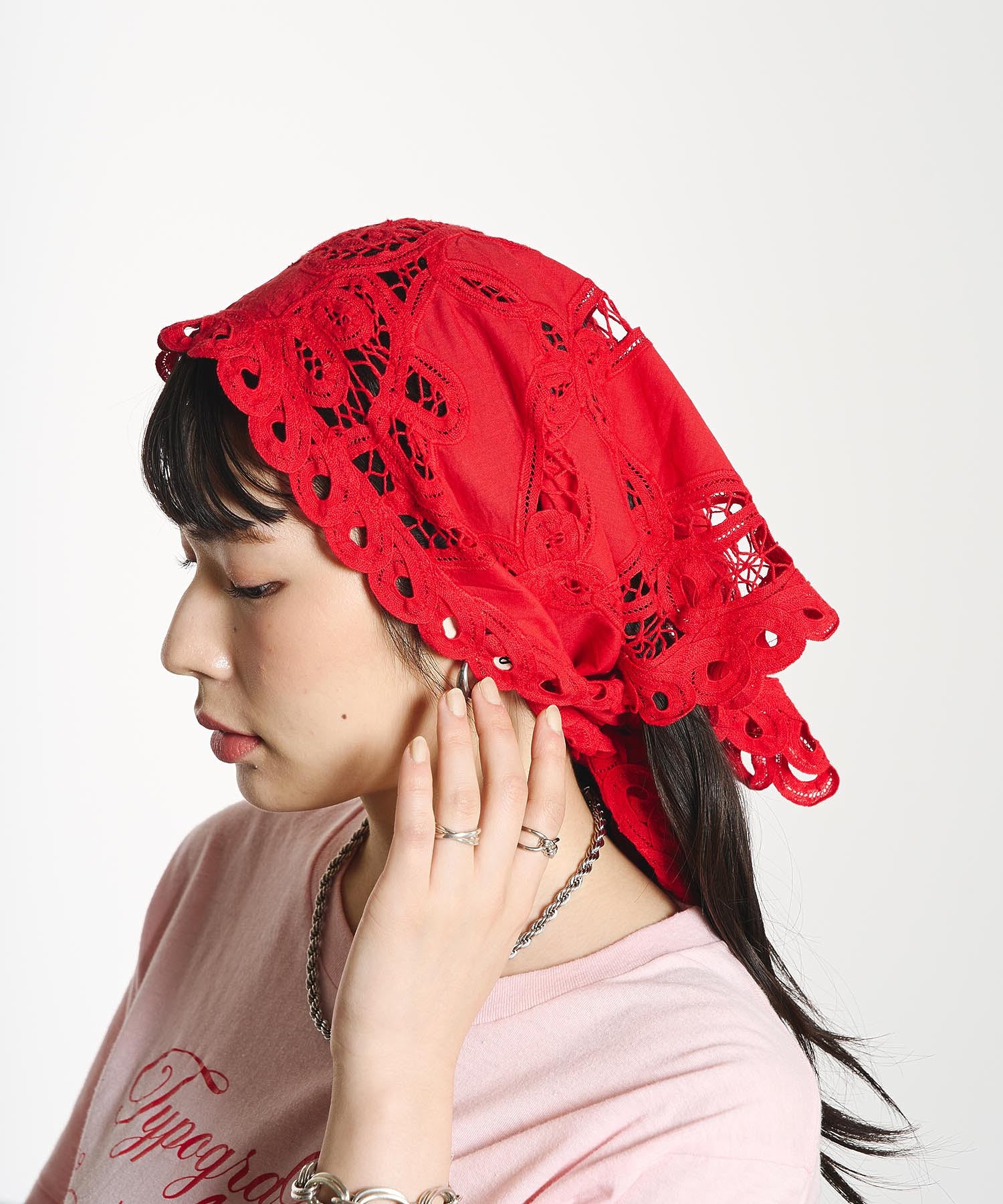 mag.by c/BATTEN LACE SCARF