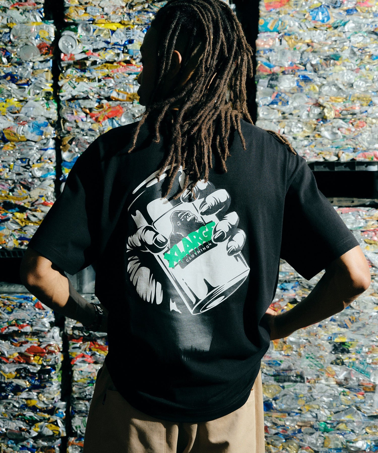 XLARGE×LIXTICK GRAB OG CAN S/S TEE
