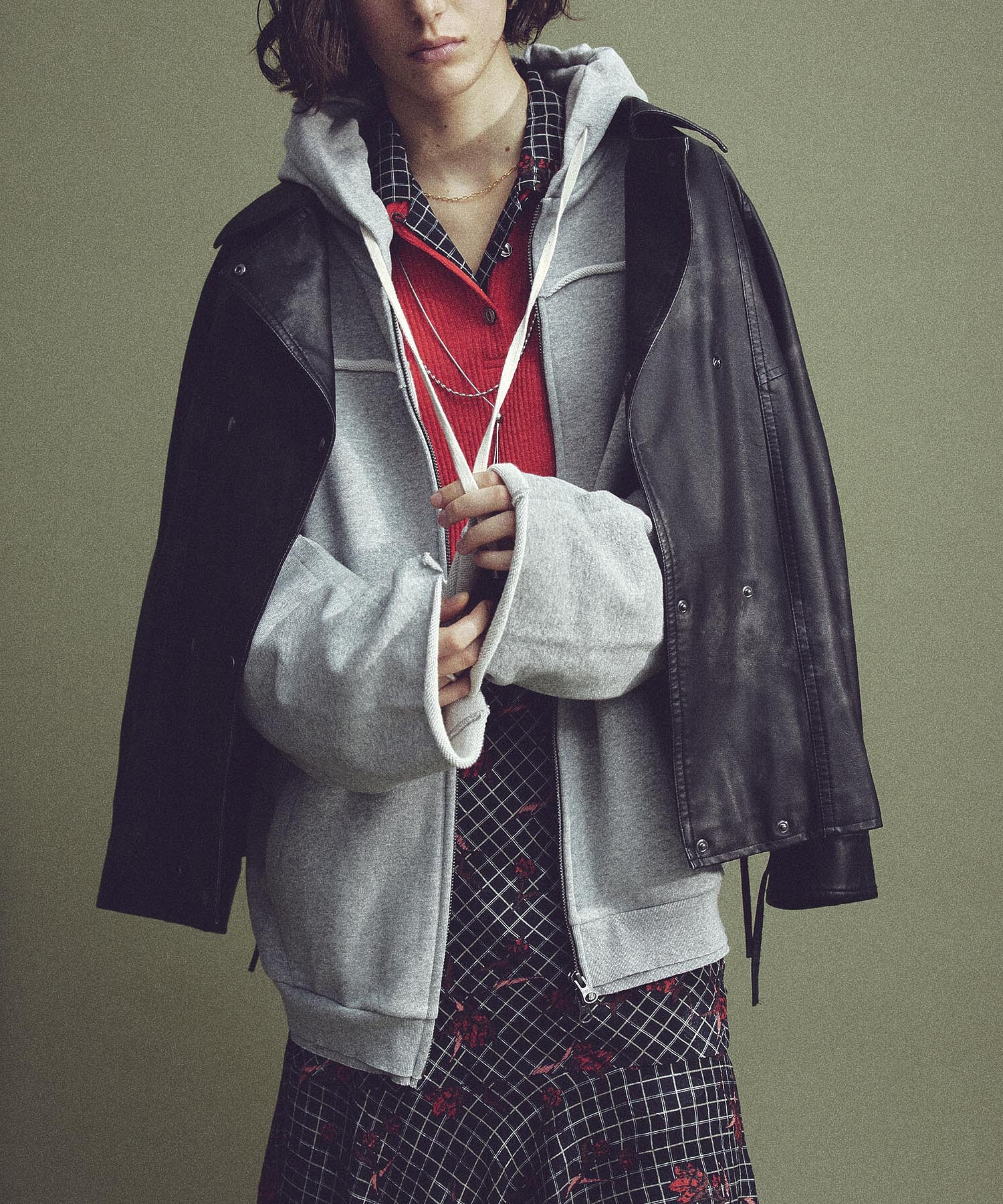 CREOLME/RIB HENRY NECK PULLOVER