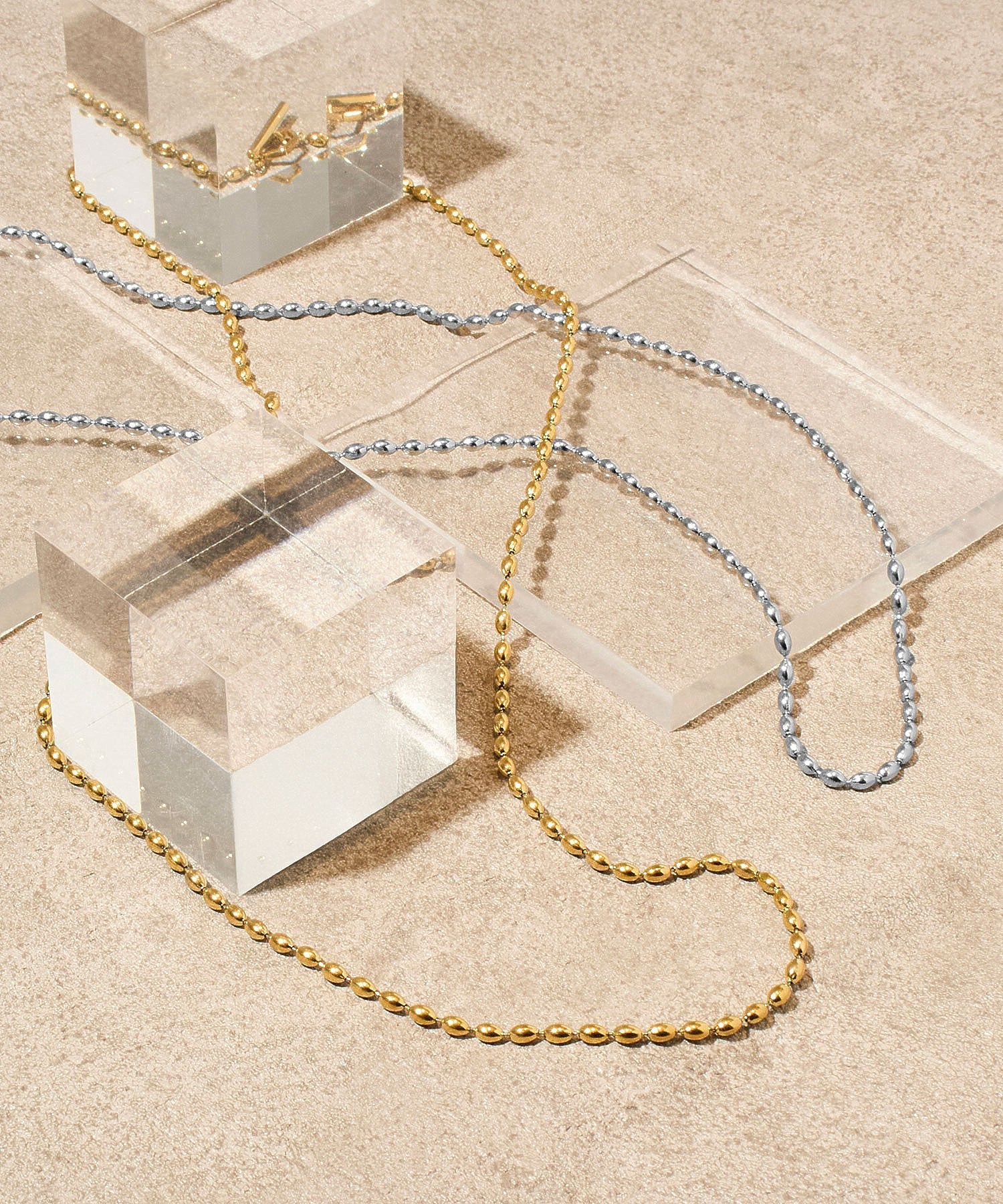 SOAC/DROP CHAIN LONG NECKLACE