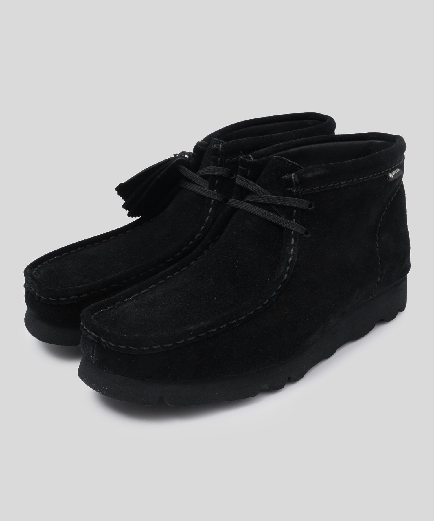CLARKS/クラークス/WallabeeBT GTX Black Sde 26179256