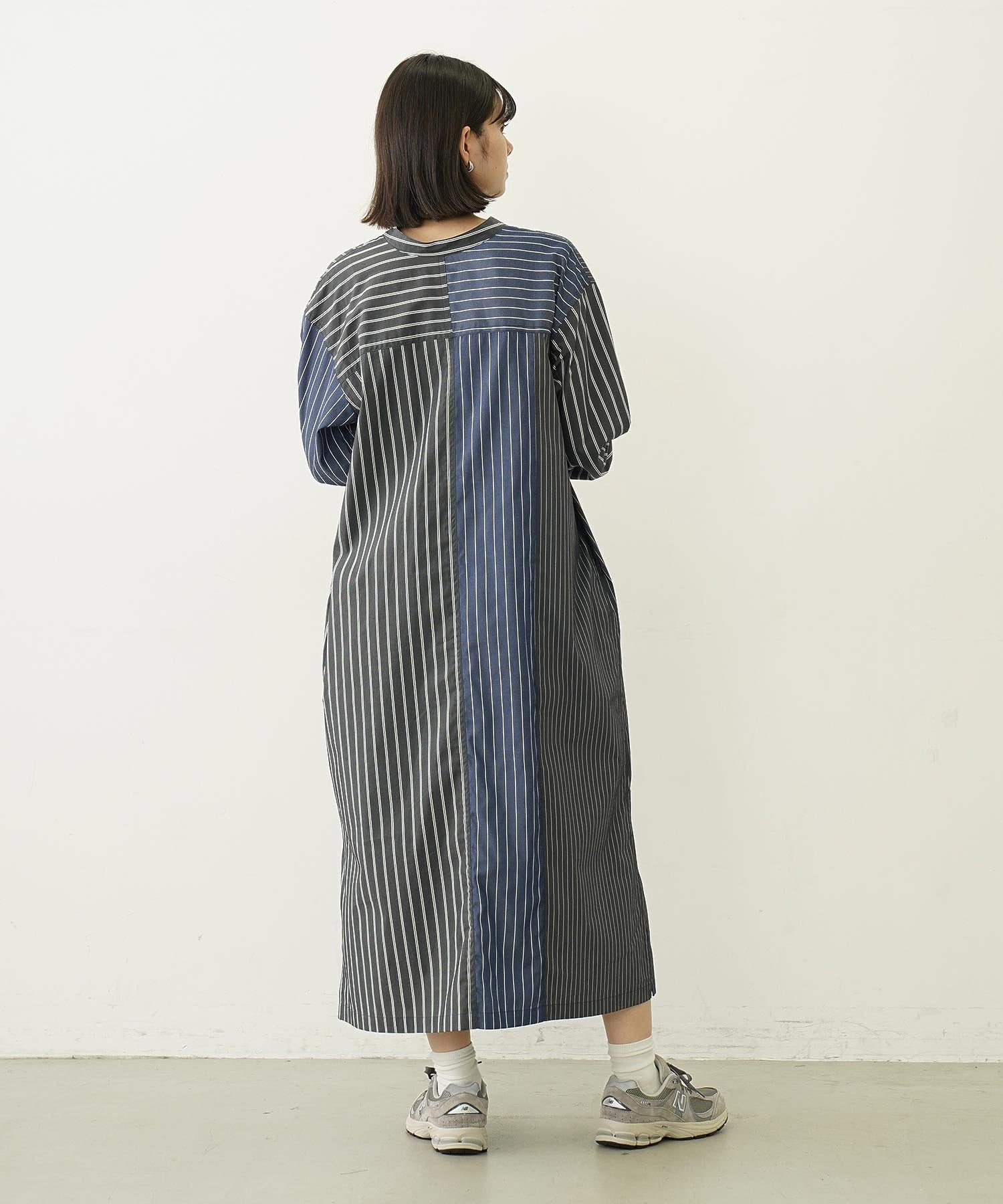 STRIPED SKIPPER DRESS