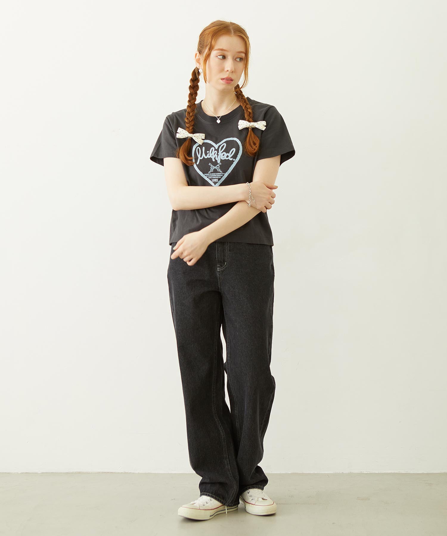 HANDWRITTEN HEART COMPACT S/S TEE