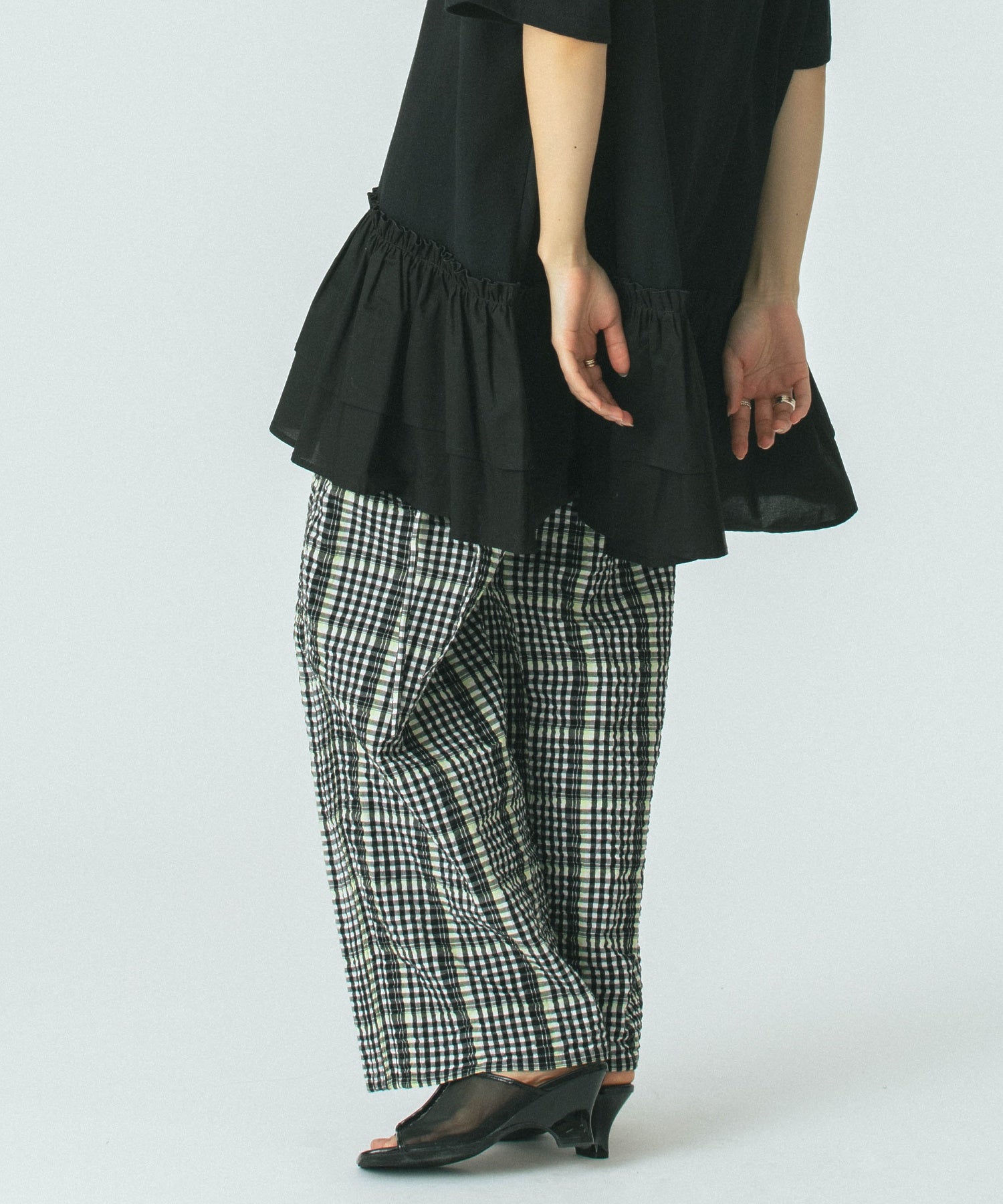 CHECK SUCKER EASY PANTS