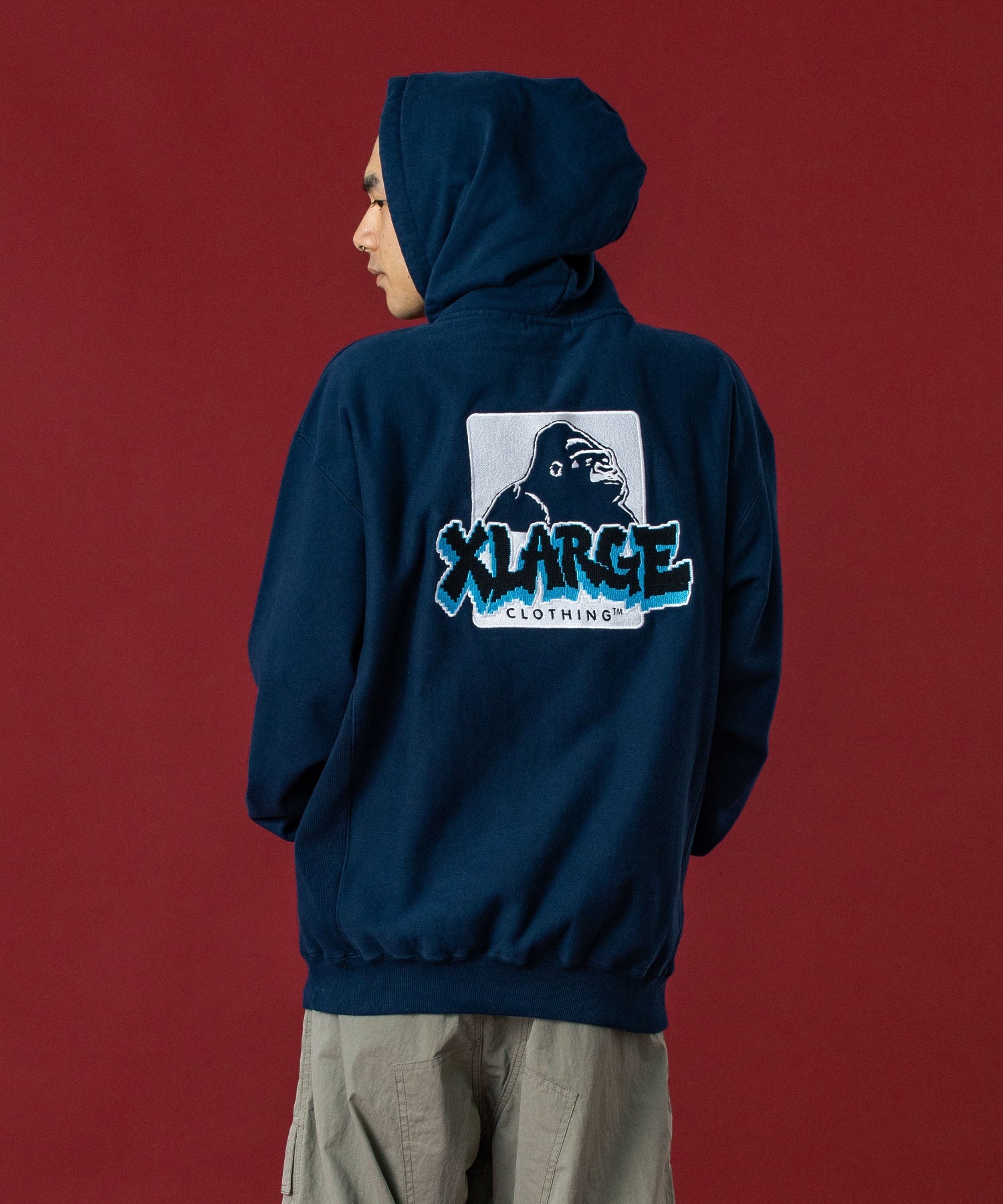 GRAFFITI PULLOVER HOODED SWEATSHIRT