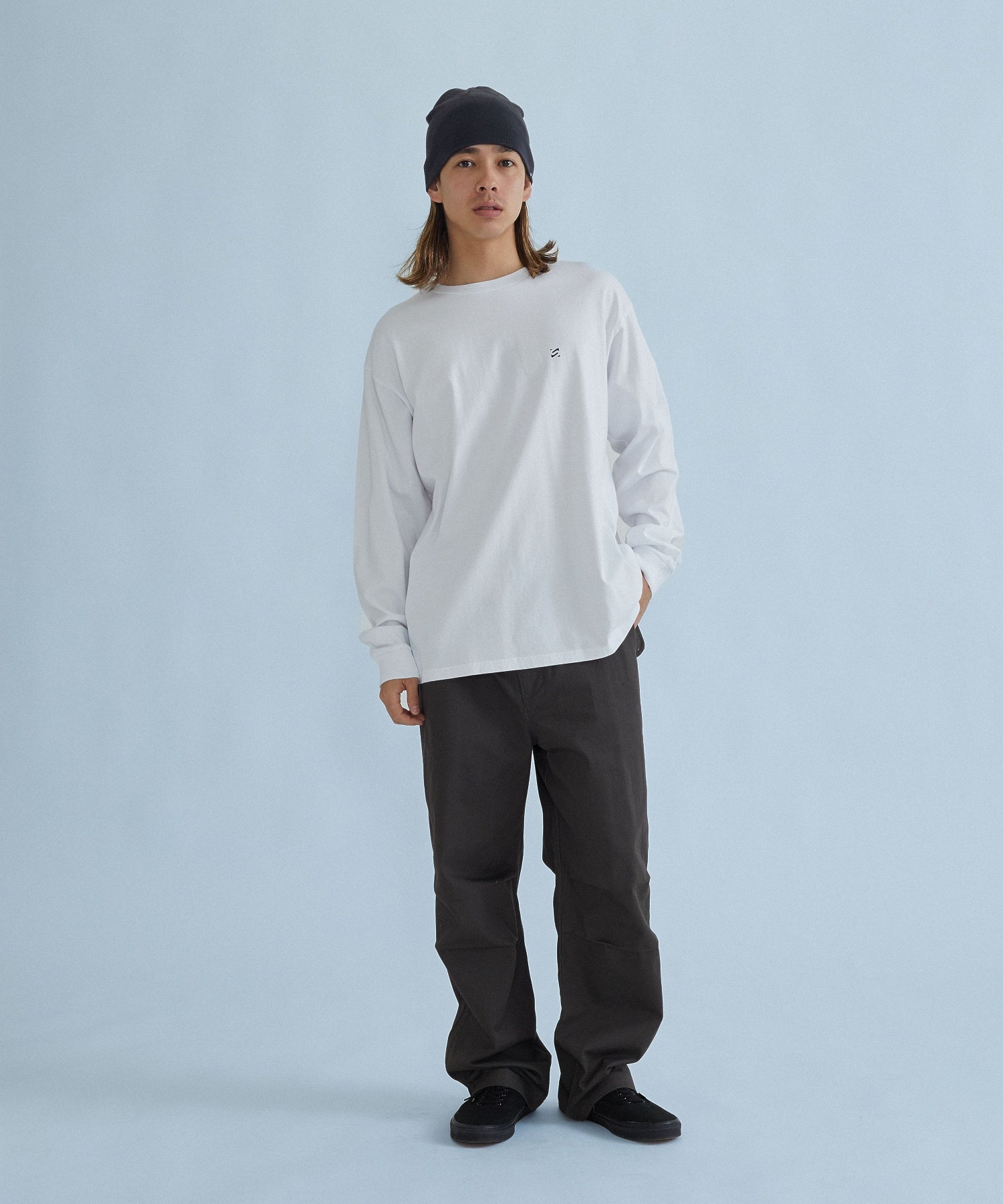 STRIPED SLEEVE L/S TEE