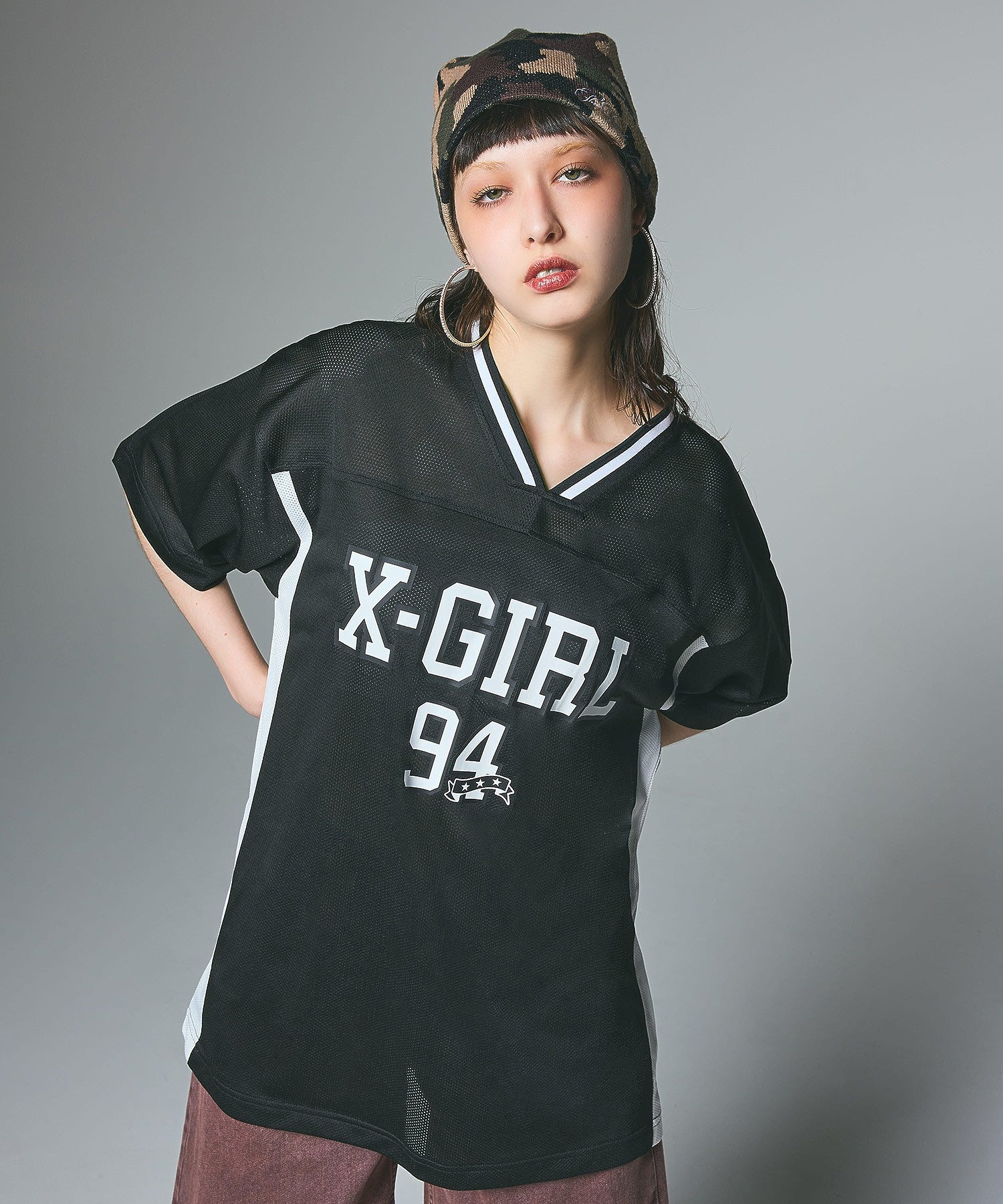PENCIL SCRIPT LOGO EMBROIDERED BEANIE