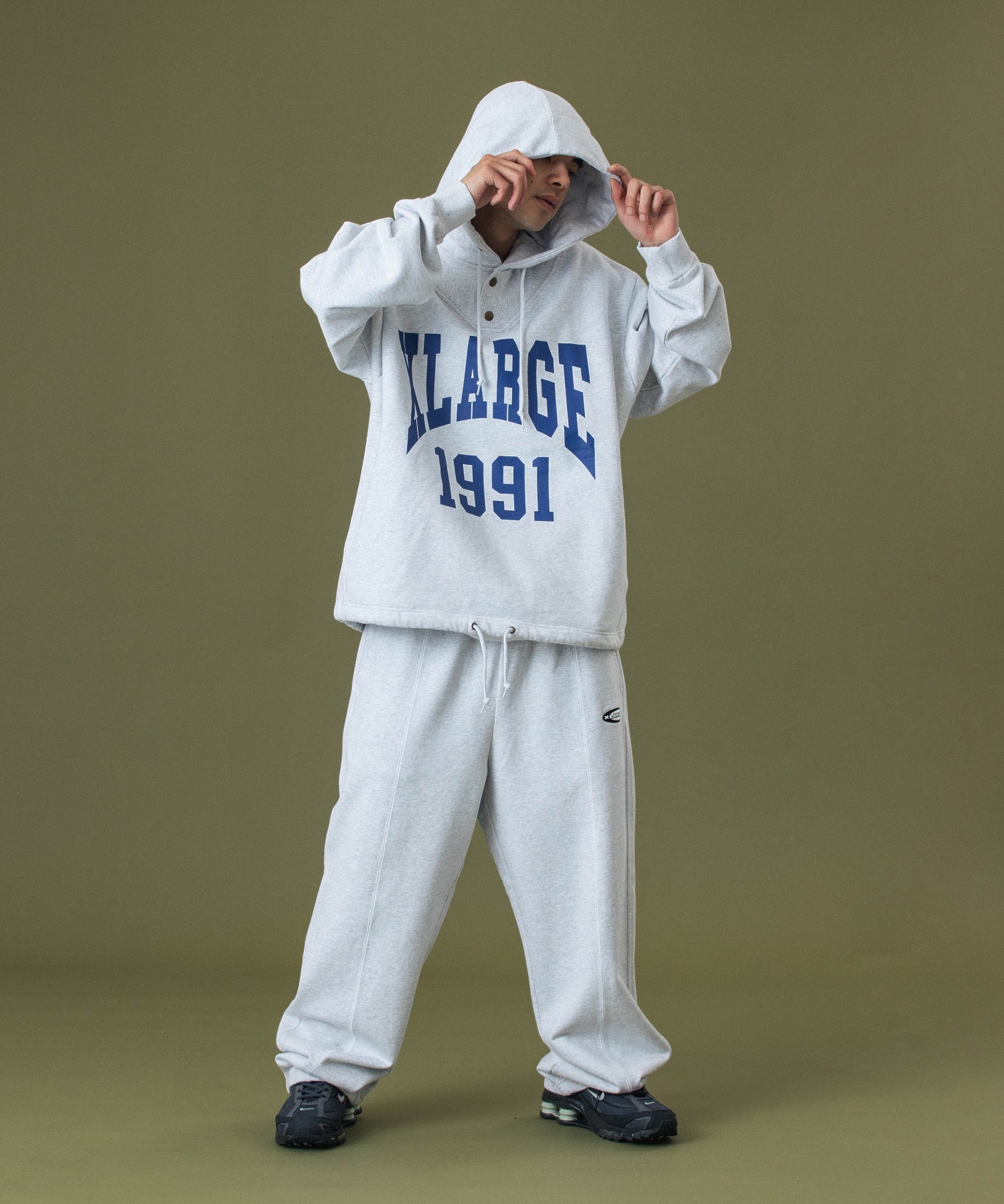 DEFORMATION HOODED SWEATSHIRT