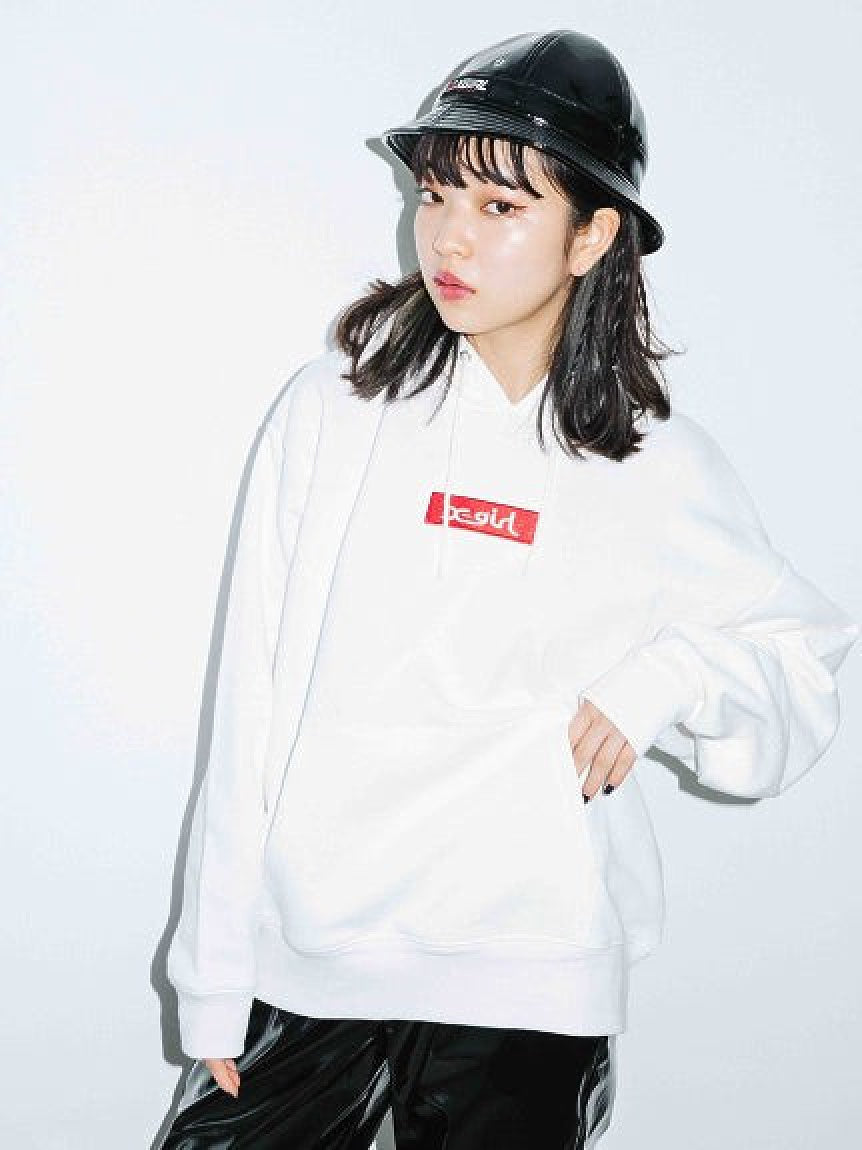 BOX LOGO SWEAT HOODIE X-girl