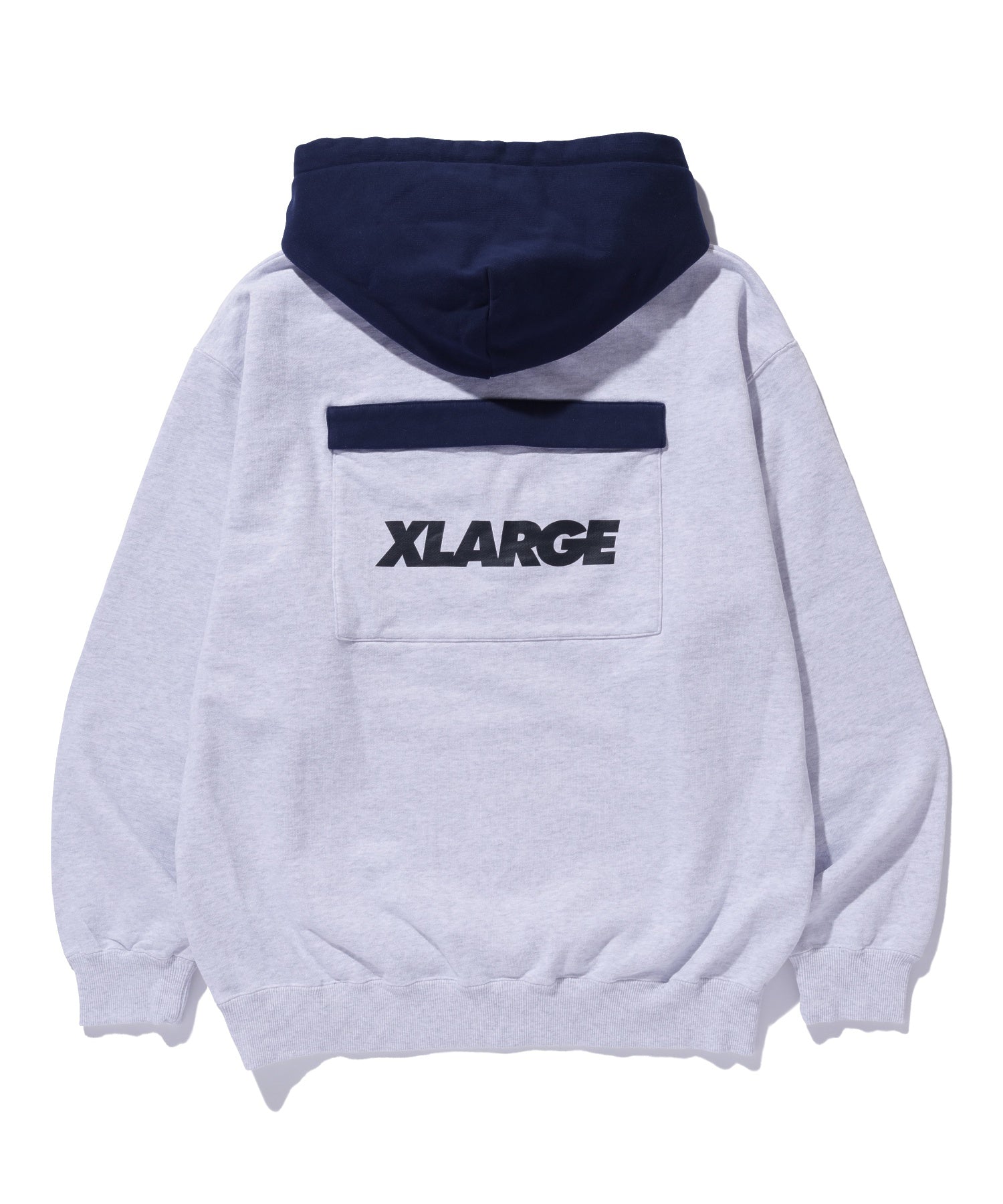 2TONE PULLOVER HOODED SWEATSHIRT