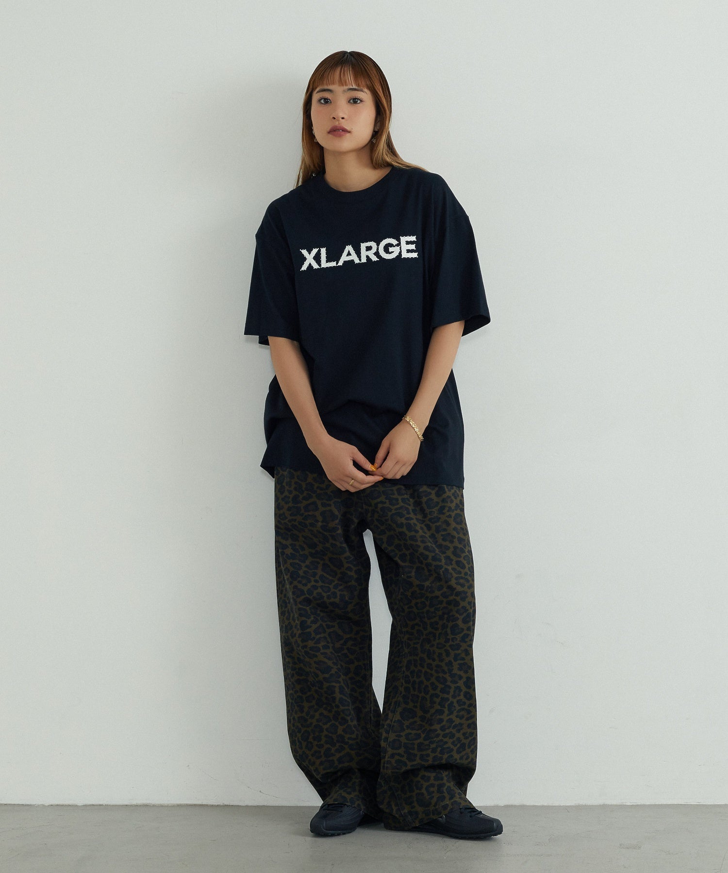 RHINESTONE LOGO S/S TEE