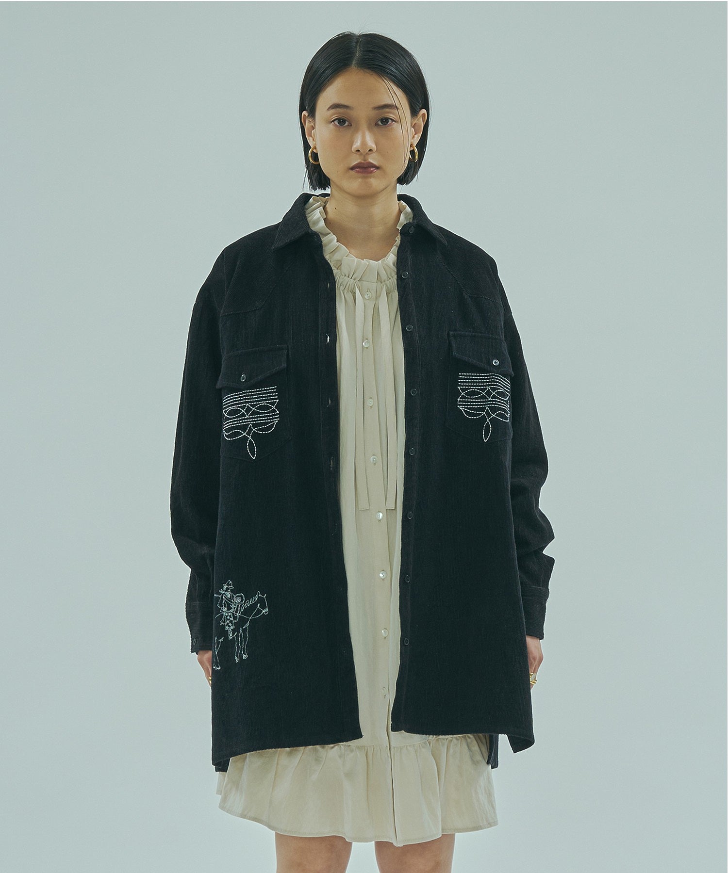 model:163cm 着用サイズ:ONE SIZE