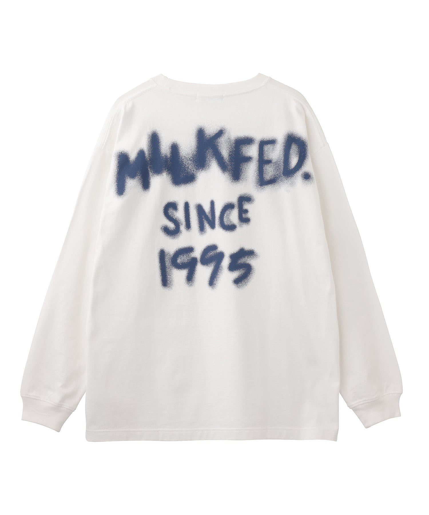 SPRAY LOGO L/S TOP MILKFED.