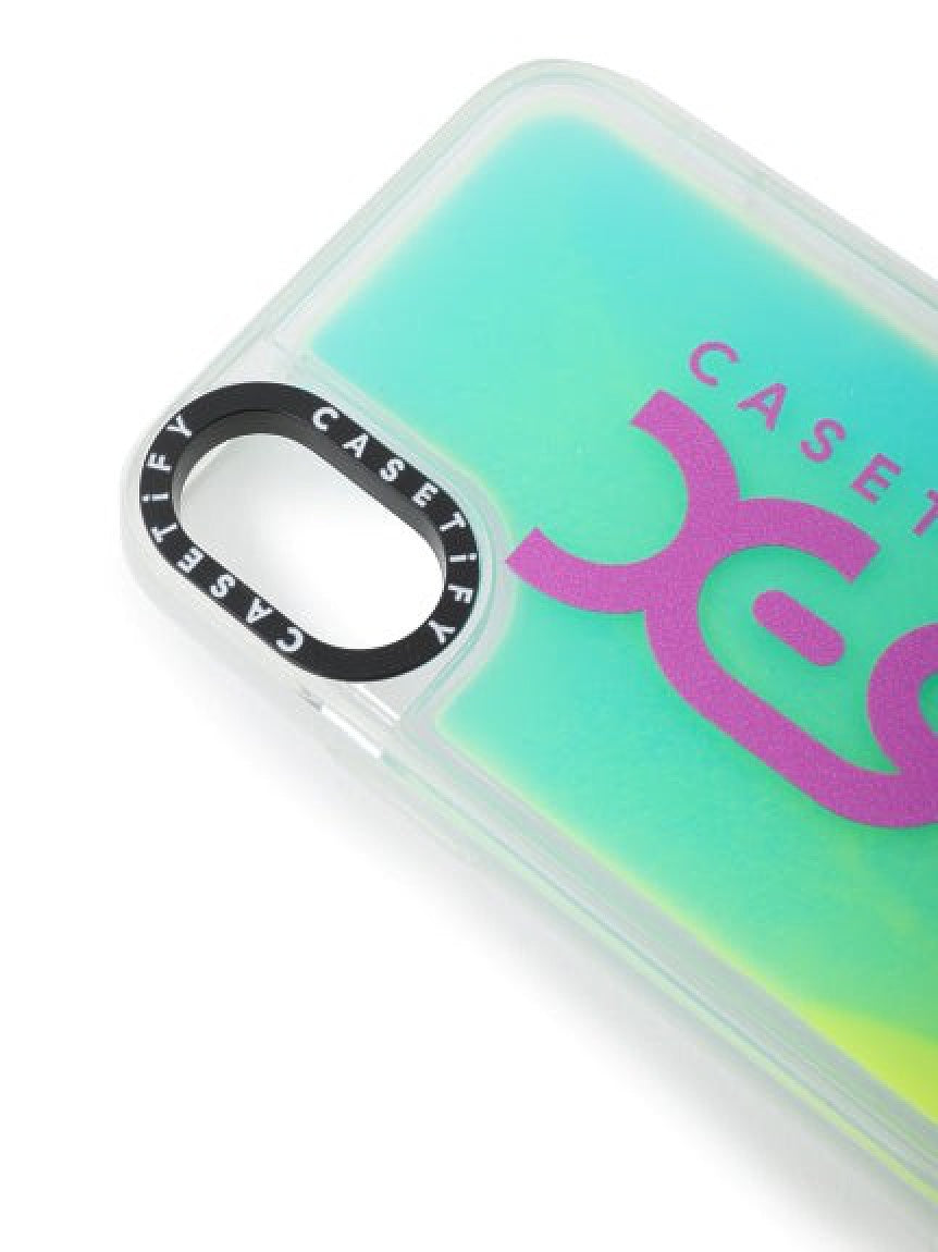 X-girl × CASETiFY NEON SAND MOBILE CASE for iPhone X/XS