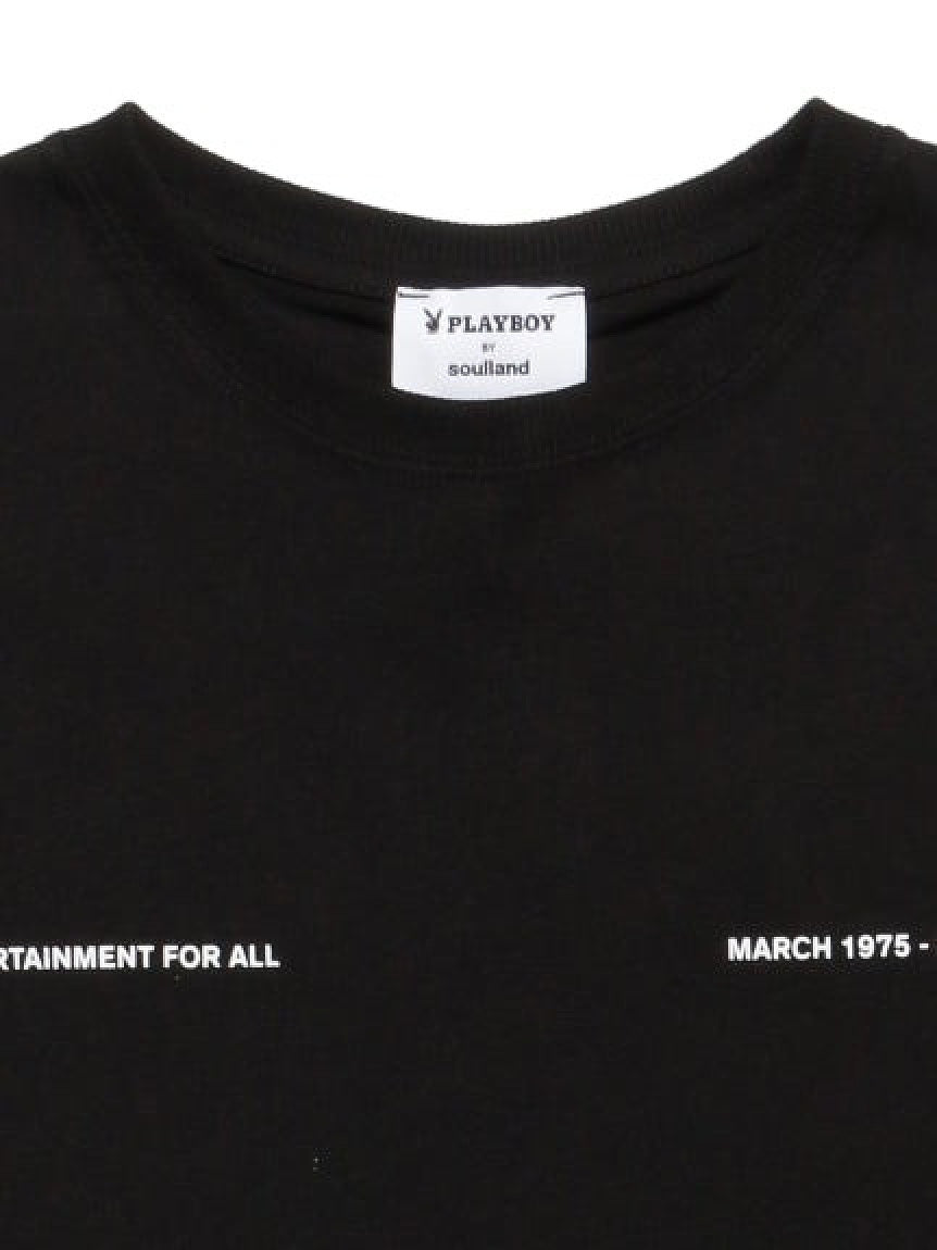 SOULLAND/ ソウルランド/ meets Playboy Monthly March T-shirt 1020