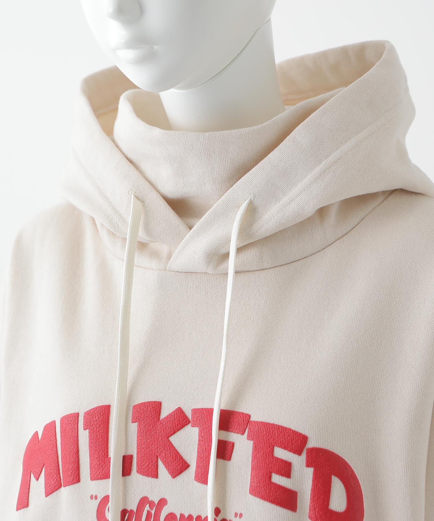 HIGH NECK SWEAT HOODIE MILKFED.