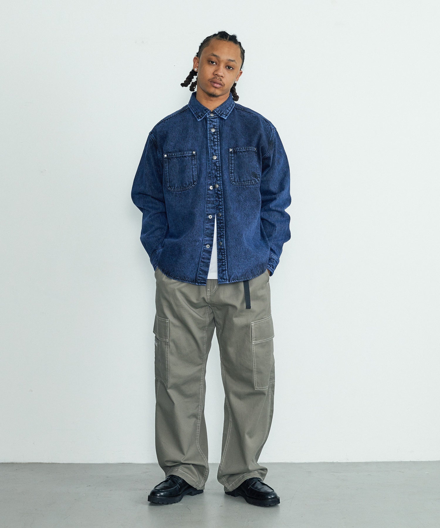 OVERDYED DENIM SHIRT