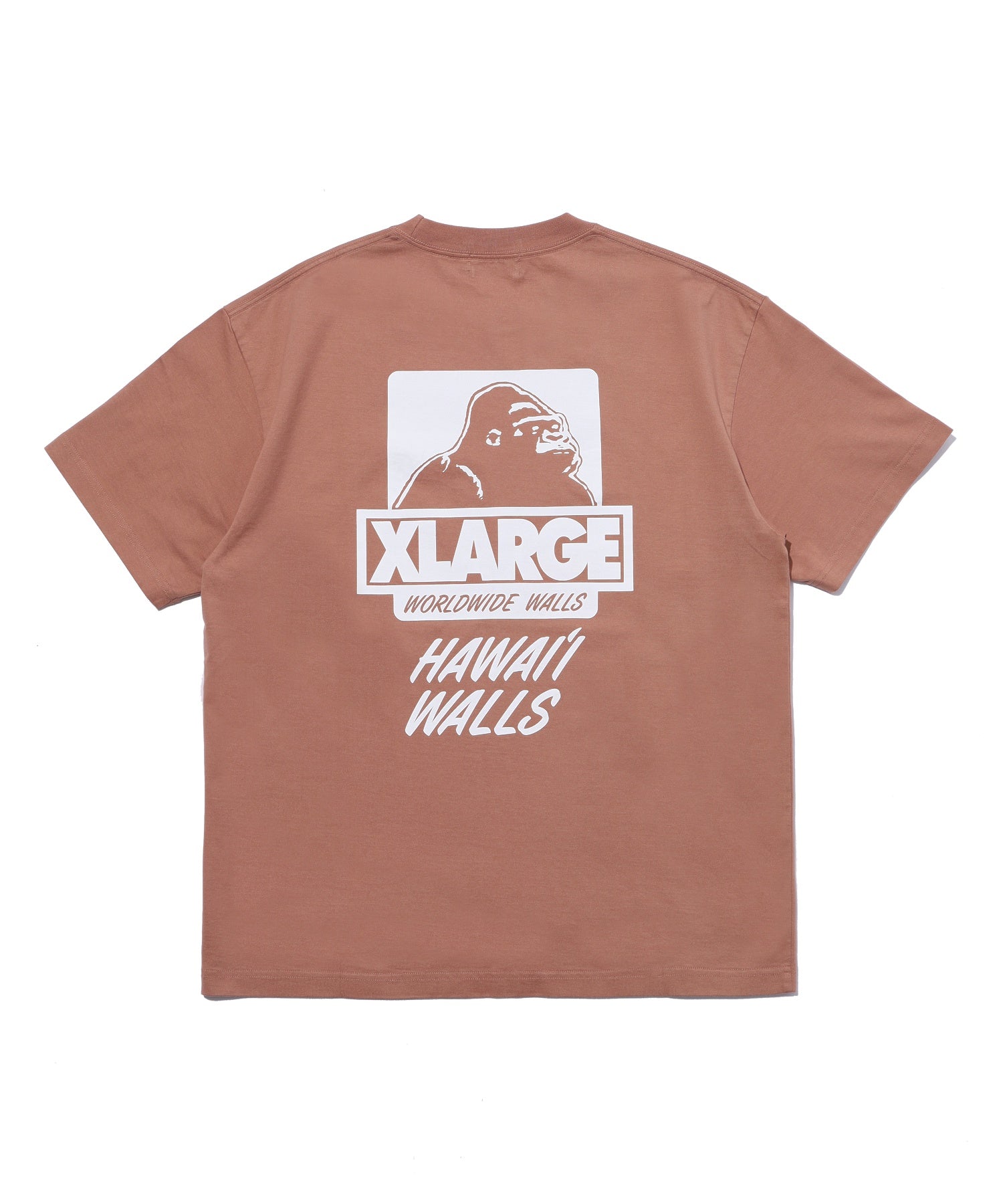 XLARGE x HAWAII WALLS S/S TEE calif-ART