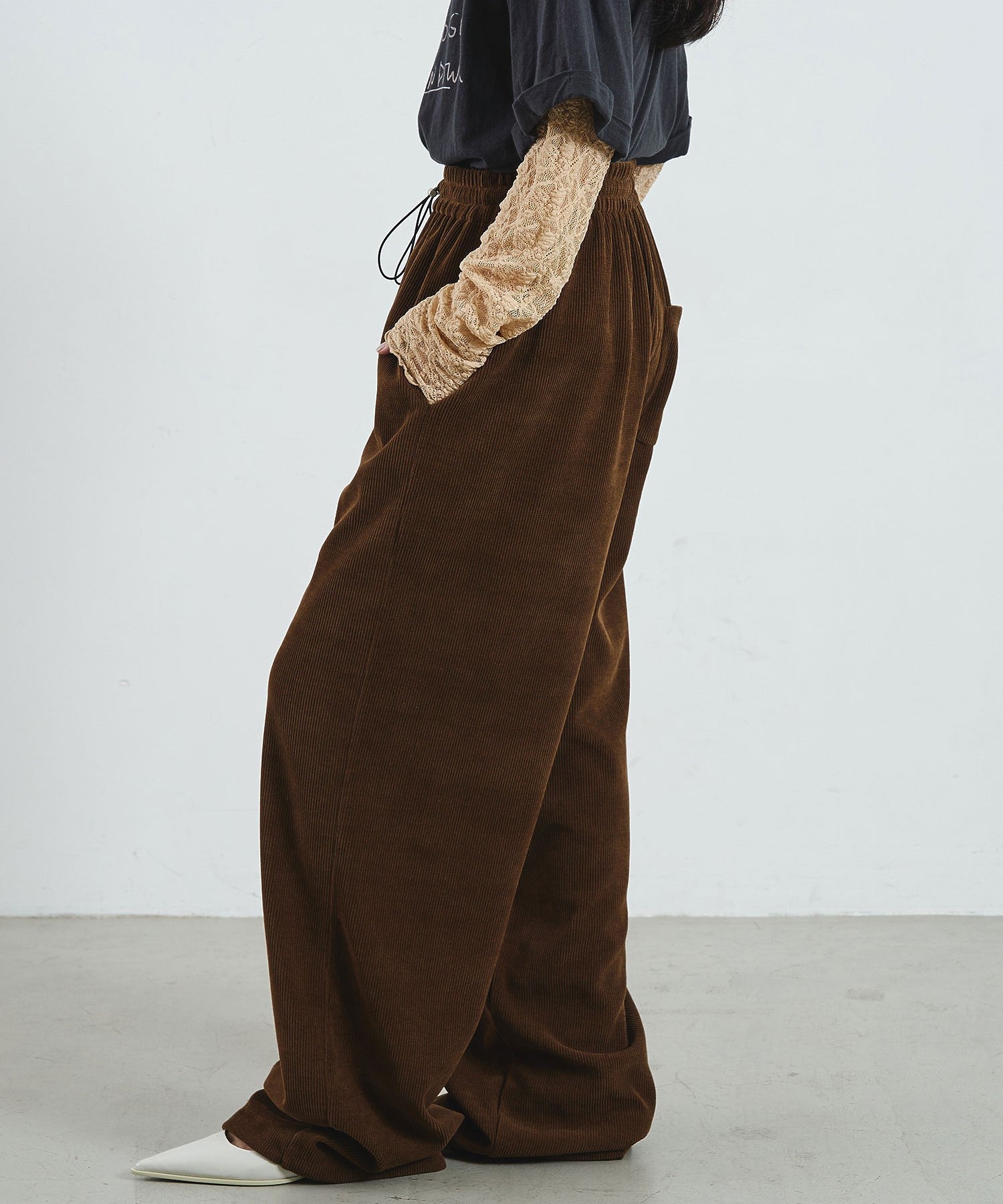 model:164cm 着用サイズ:M