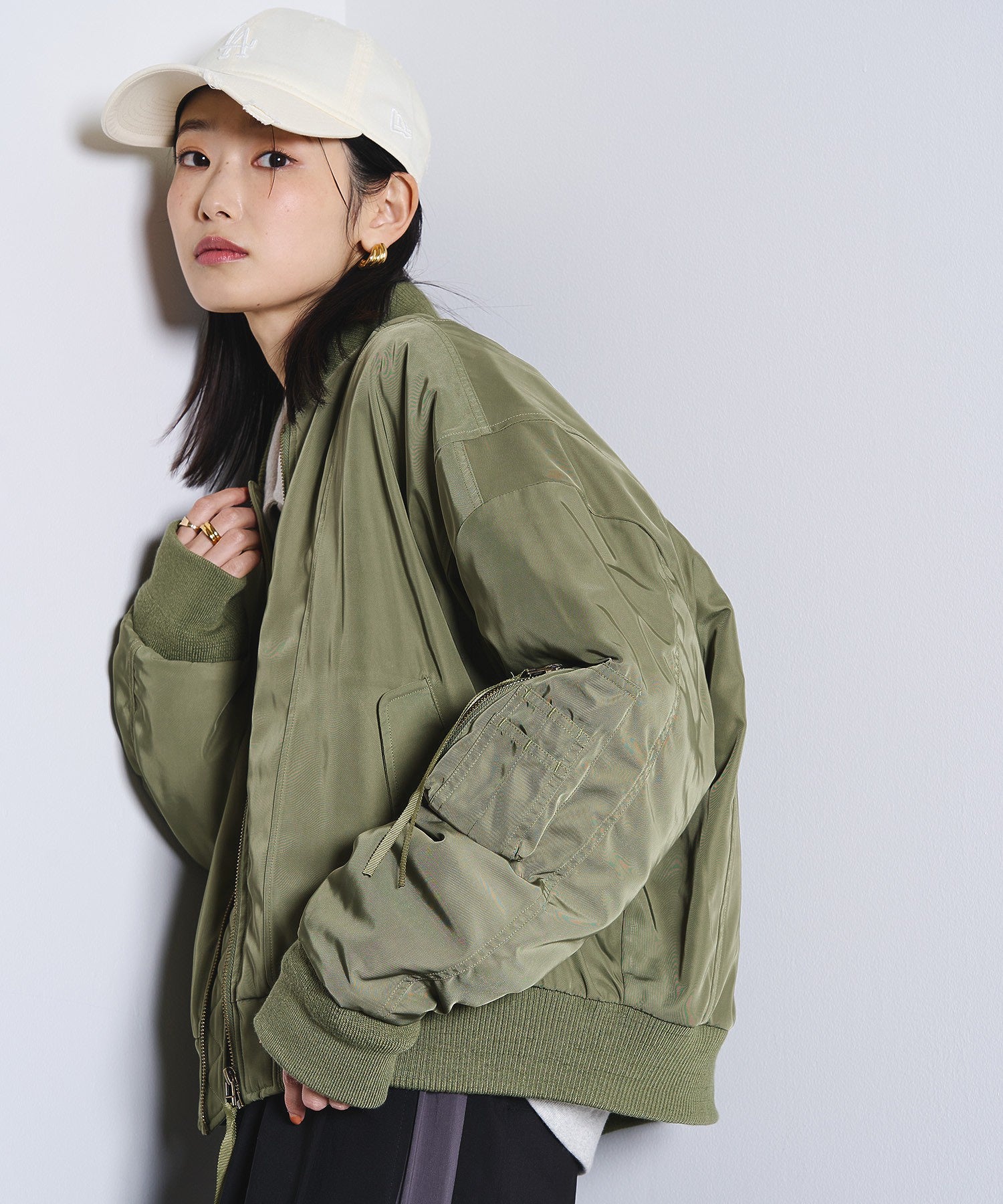 model:169cm 着用サイズ:ONE SIZE