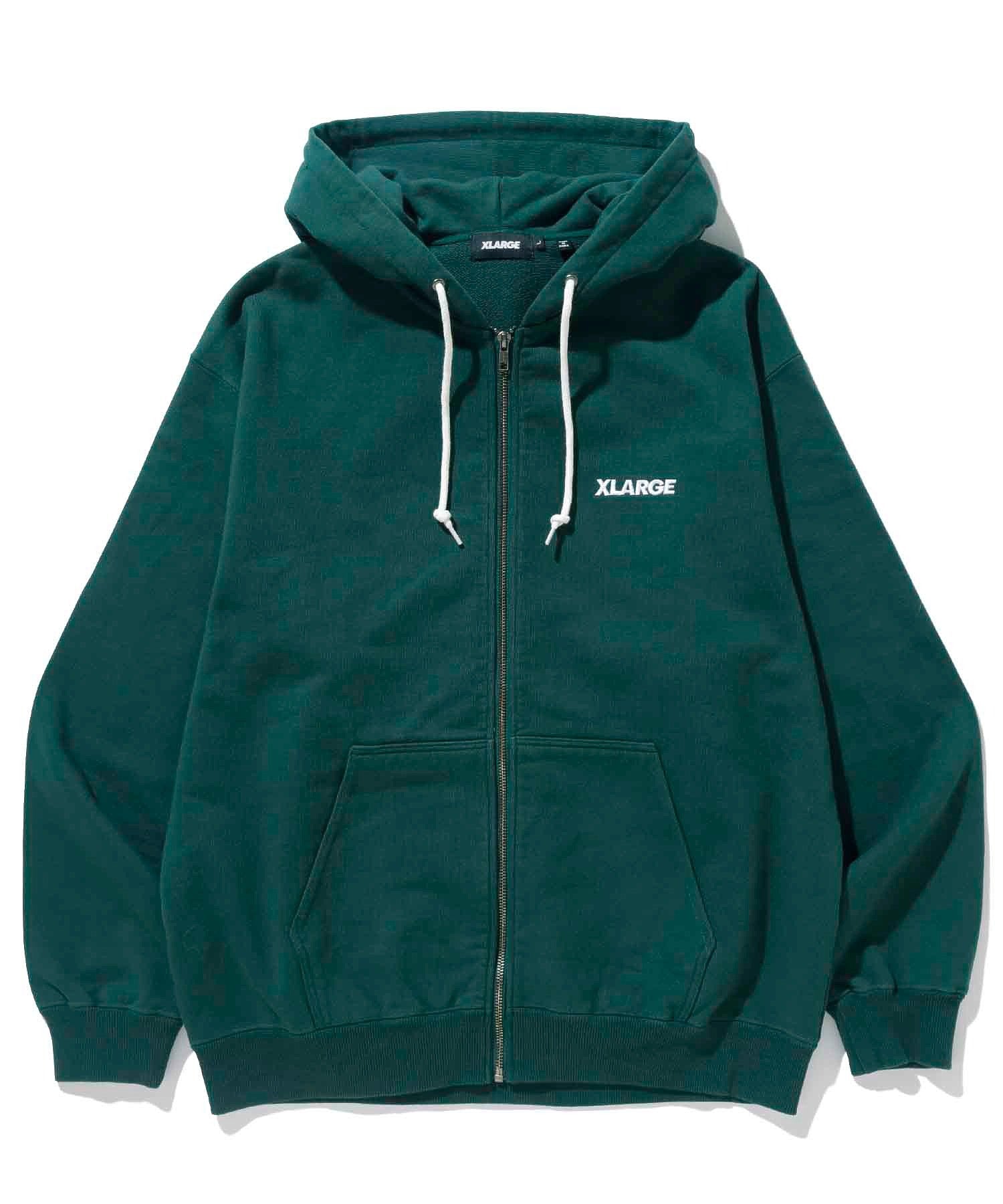 STANDARD LOGO ZIP HOODED SWEATSHIRT