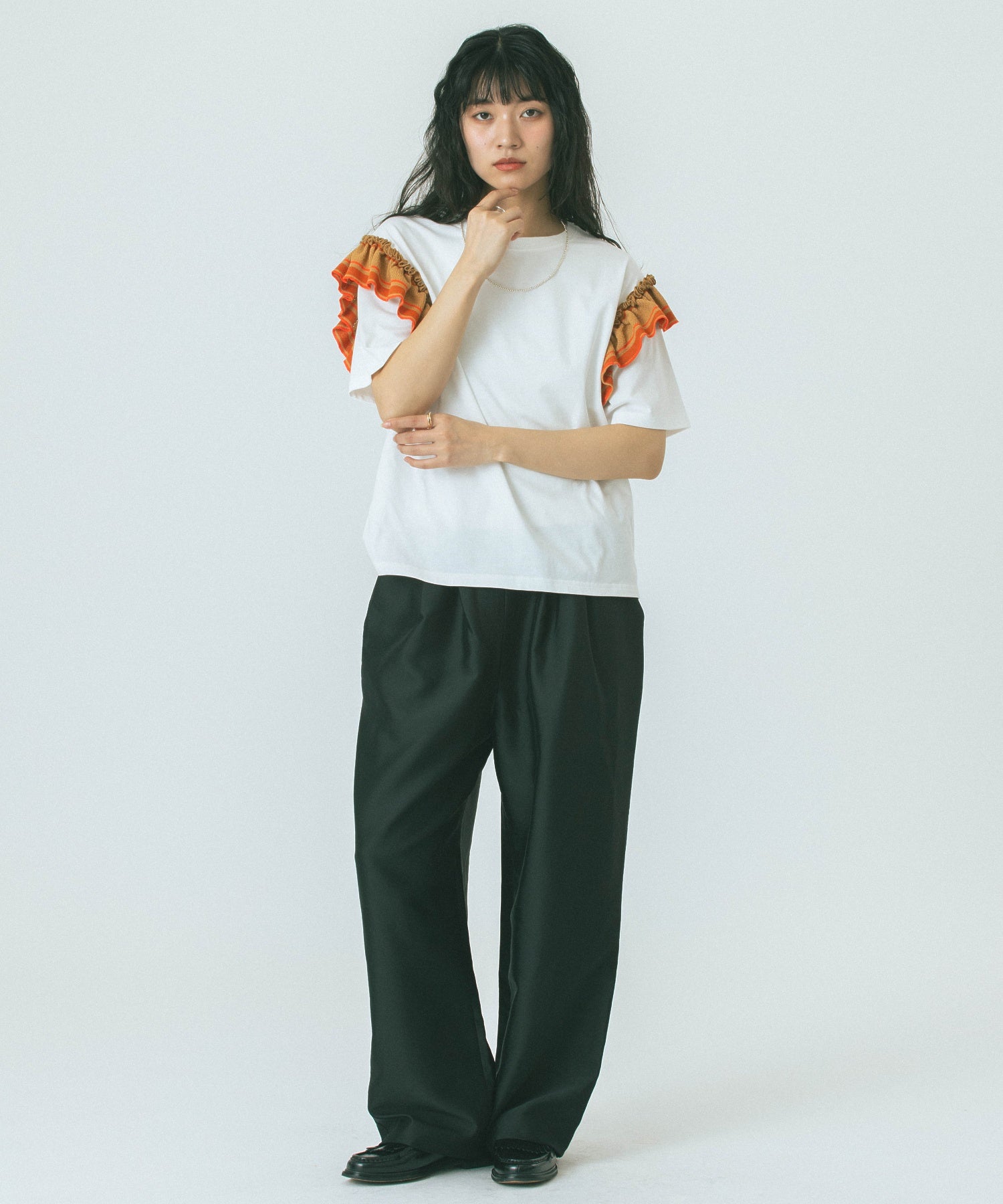 model:167cm 着用サイズ:ONE SIZE