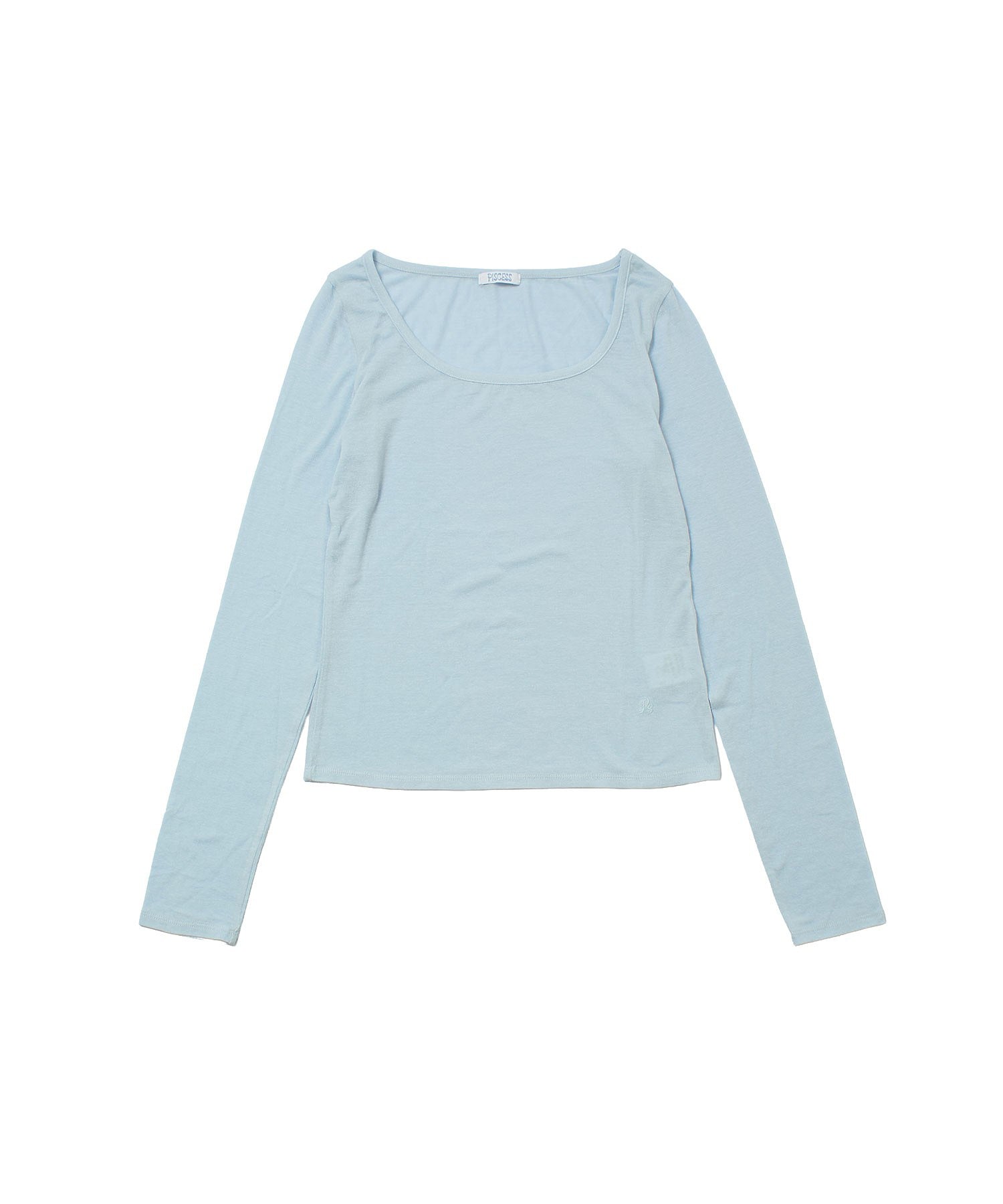 PISCESS/LAYERD HELTER LONG SLEEVE TOP