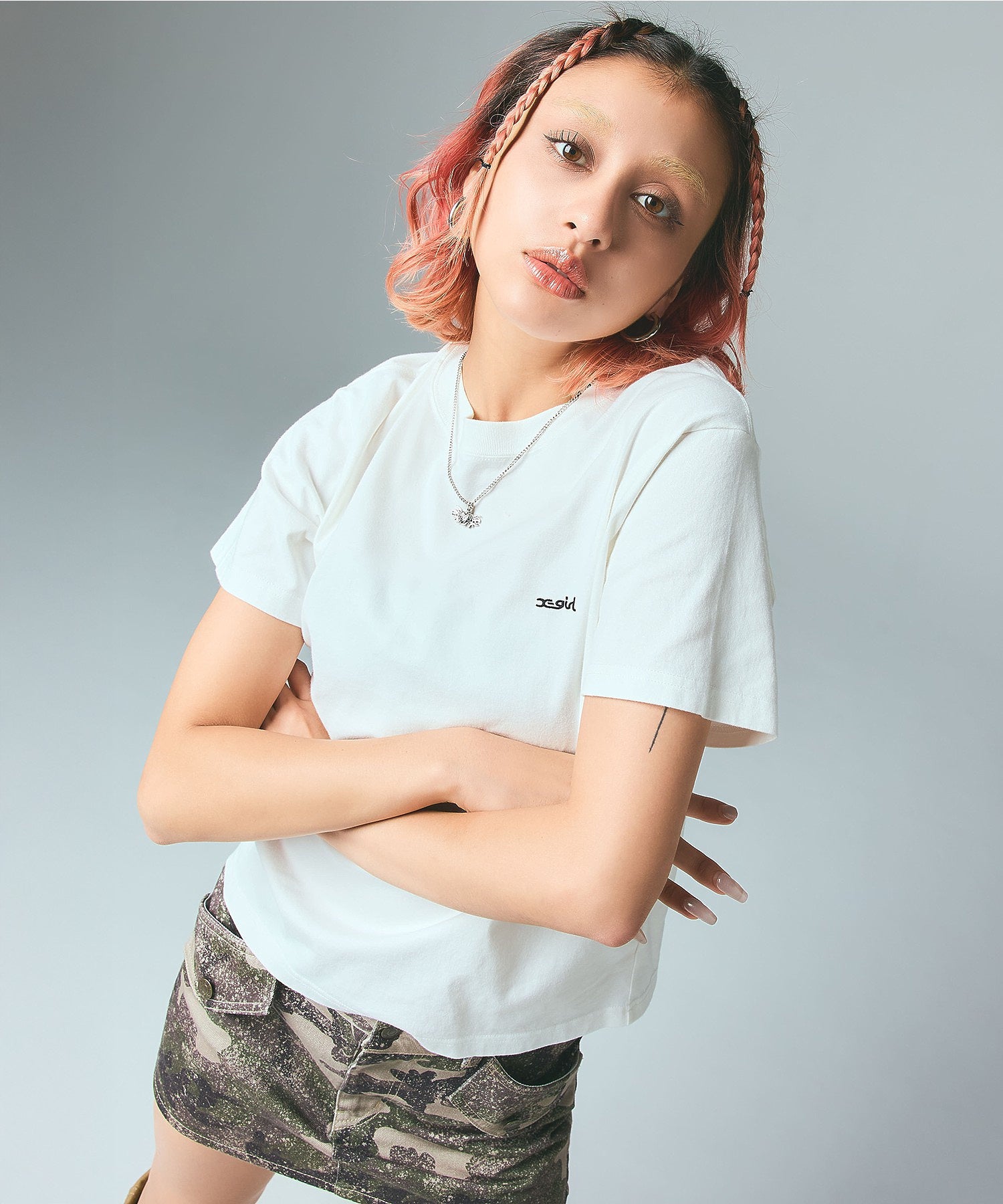 FLAP POCKET MINI SKIRT