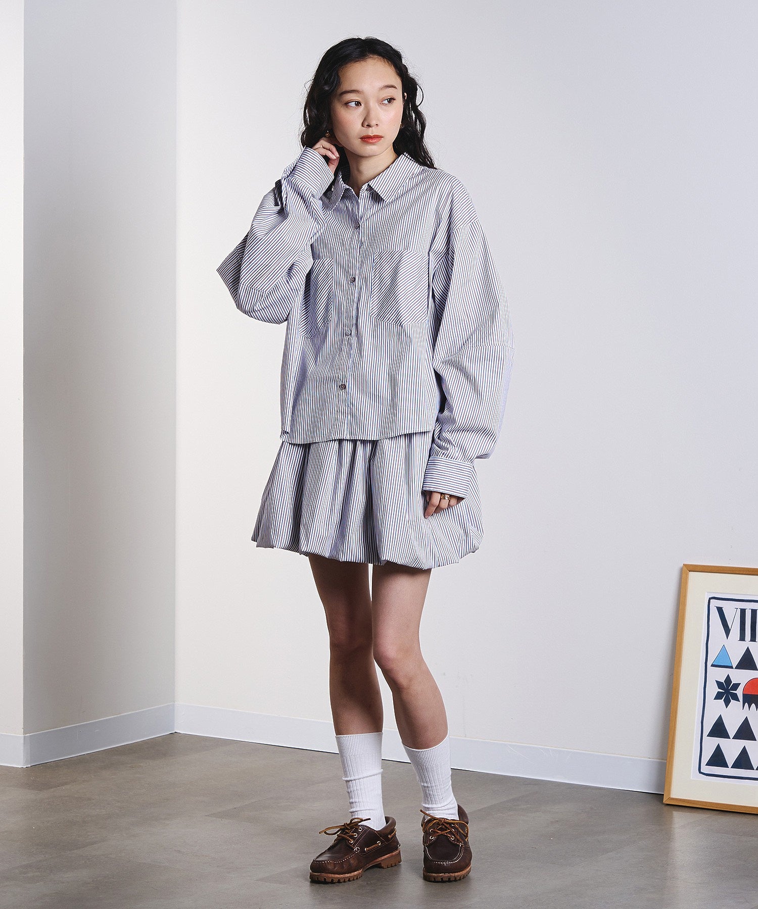 model:161cm 着用サイズ:ONE SIZE