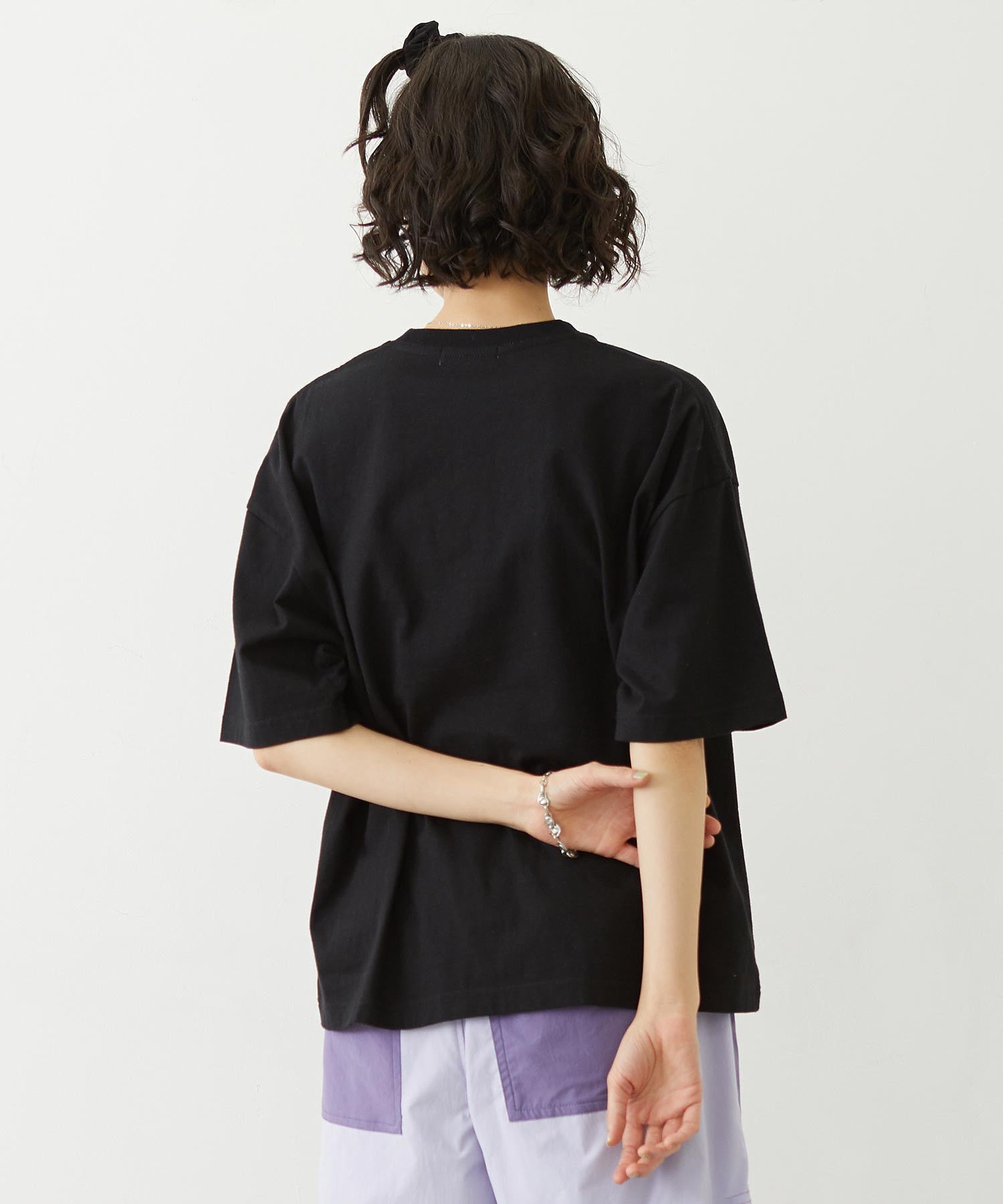 CHERRY RIBBON WIDE S/S TEE