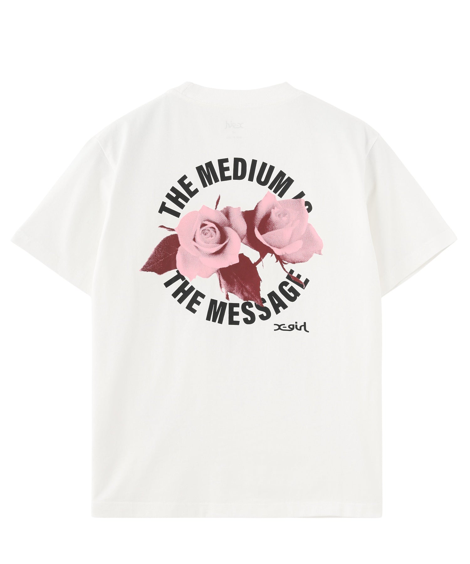 ROSE AND LOGO S/S TEE