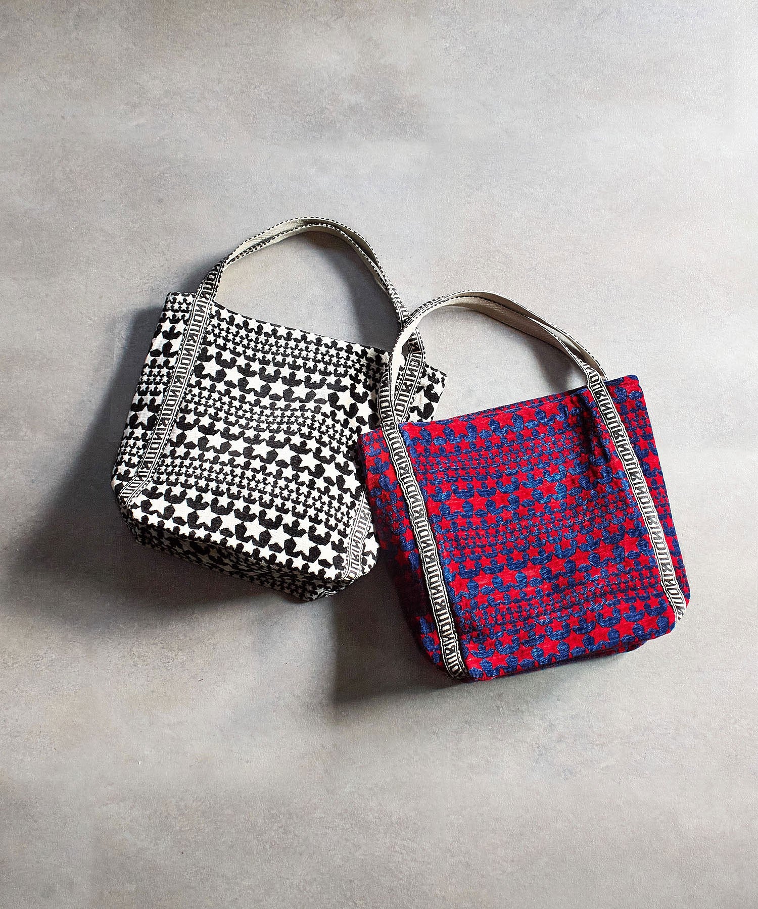 BINDU/STARS JACQUARD TOTE BAG