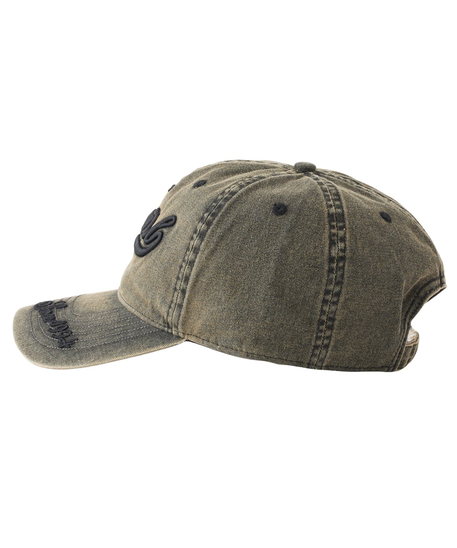 EMBROIDERED LOGO FADED 6PANEL CAP