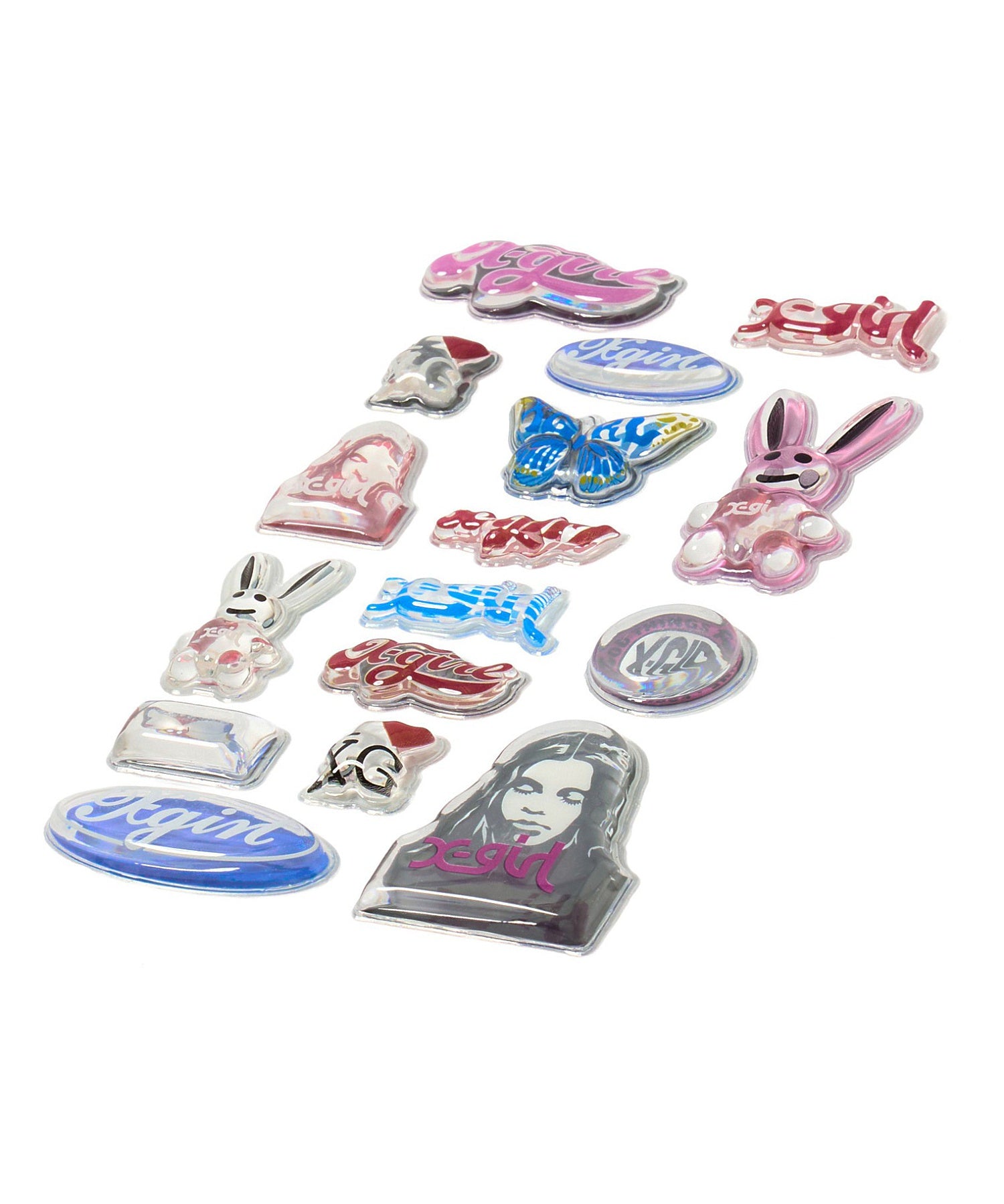 X-GIRL 3D STICKER