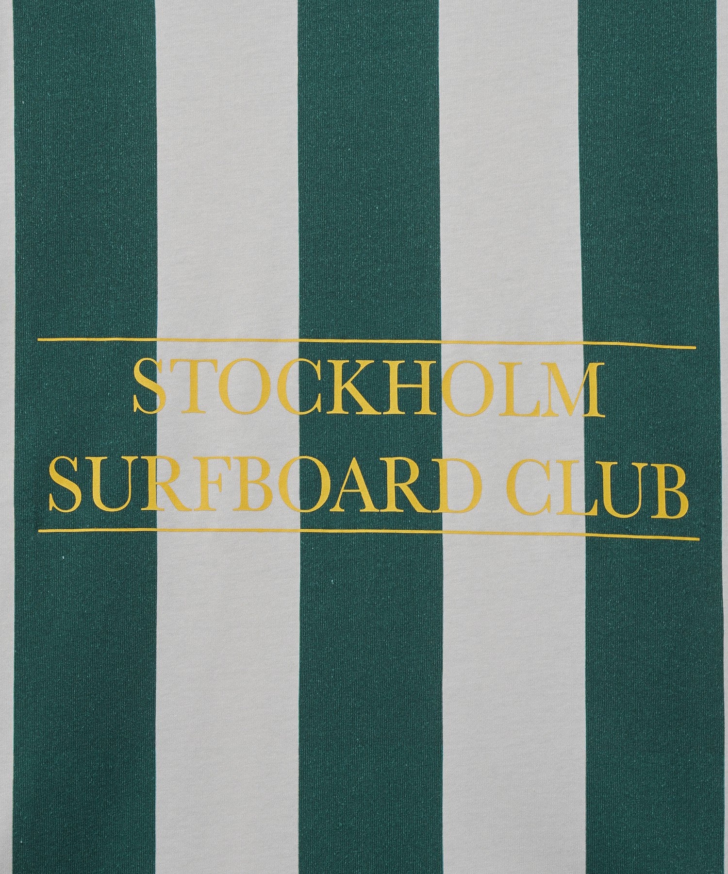 STOCKHOLM SURFBORD CLUB/ストックホルムサーフボードクラブ/Box Tee Stripe/U1000181185