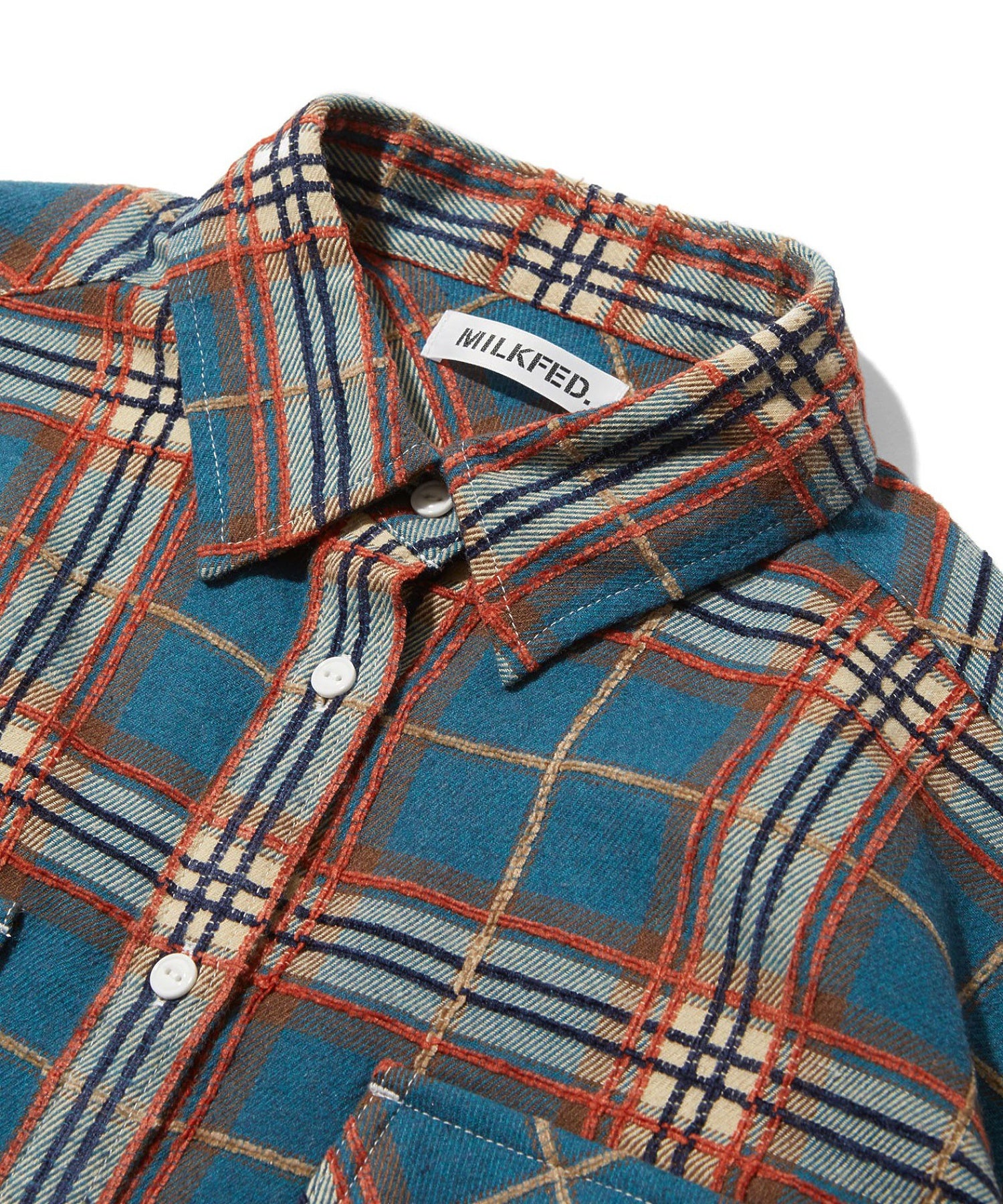 LOGO PLAID SHIRT