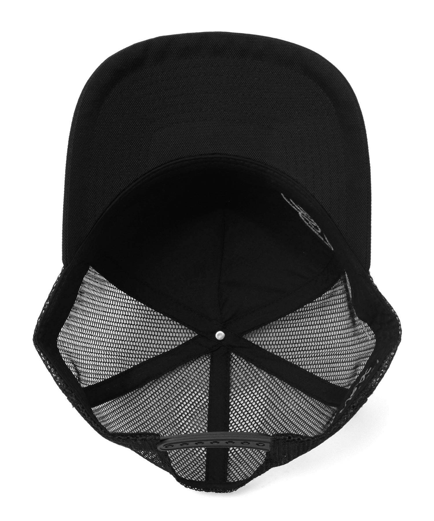 SIDE SCRIPT LOGO TRUCKER CAP