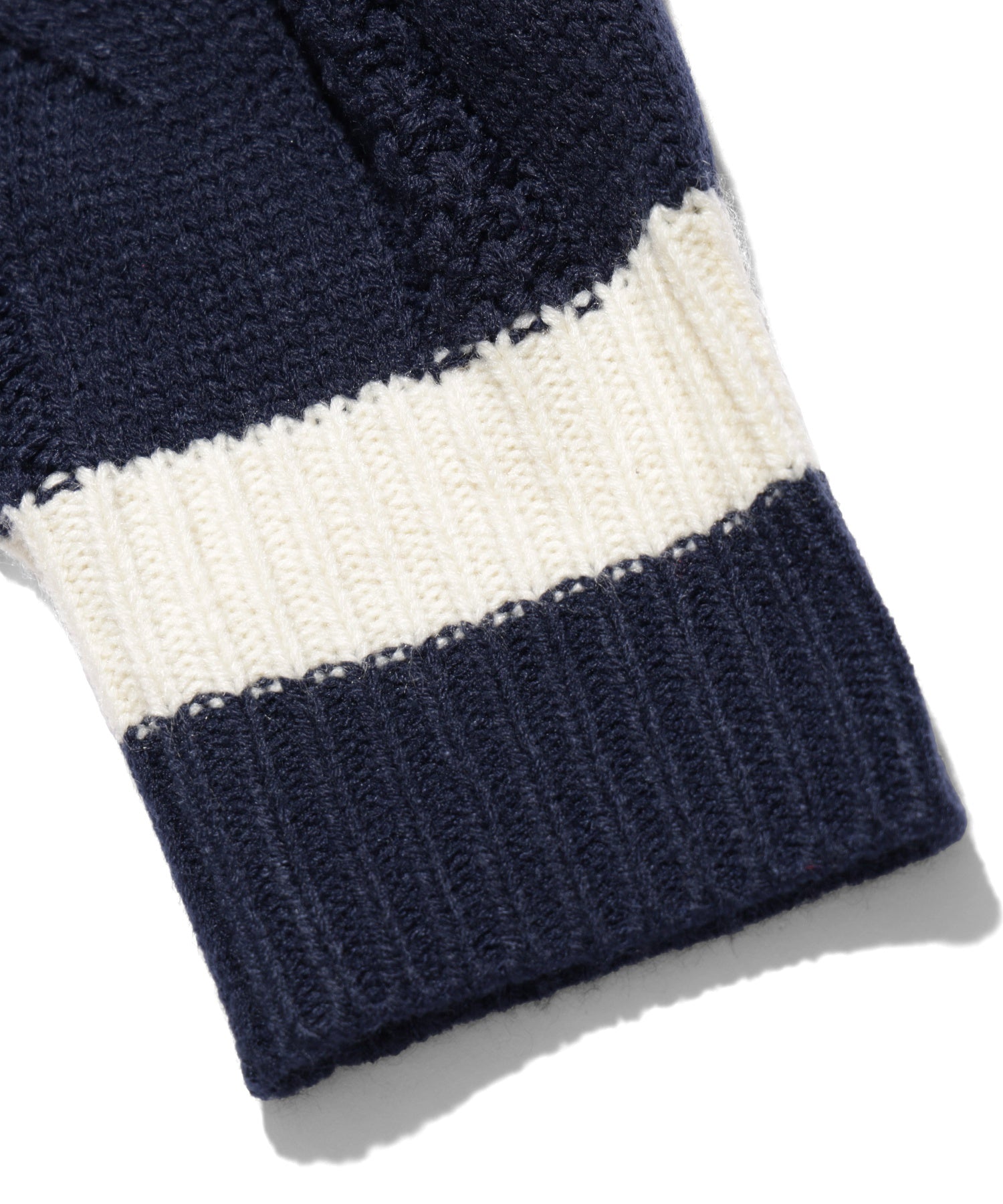 CRICKET KNIT PATCH CARDIGAN