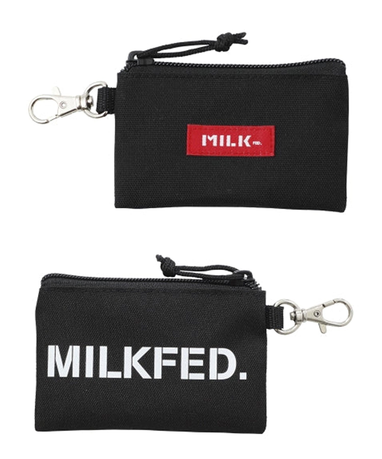 【定番】W ZIP BACKPACK MILKFED.