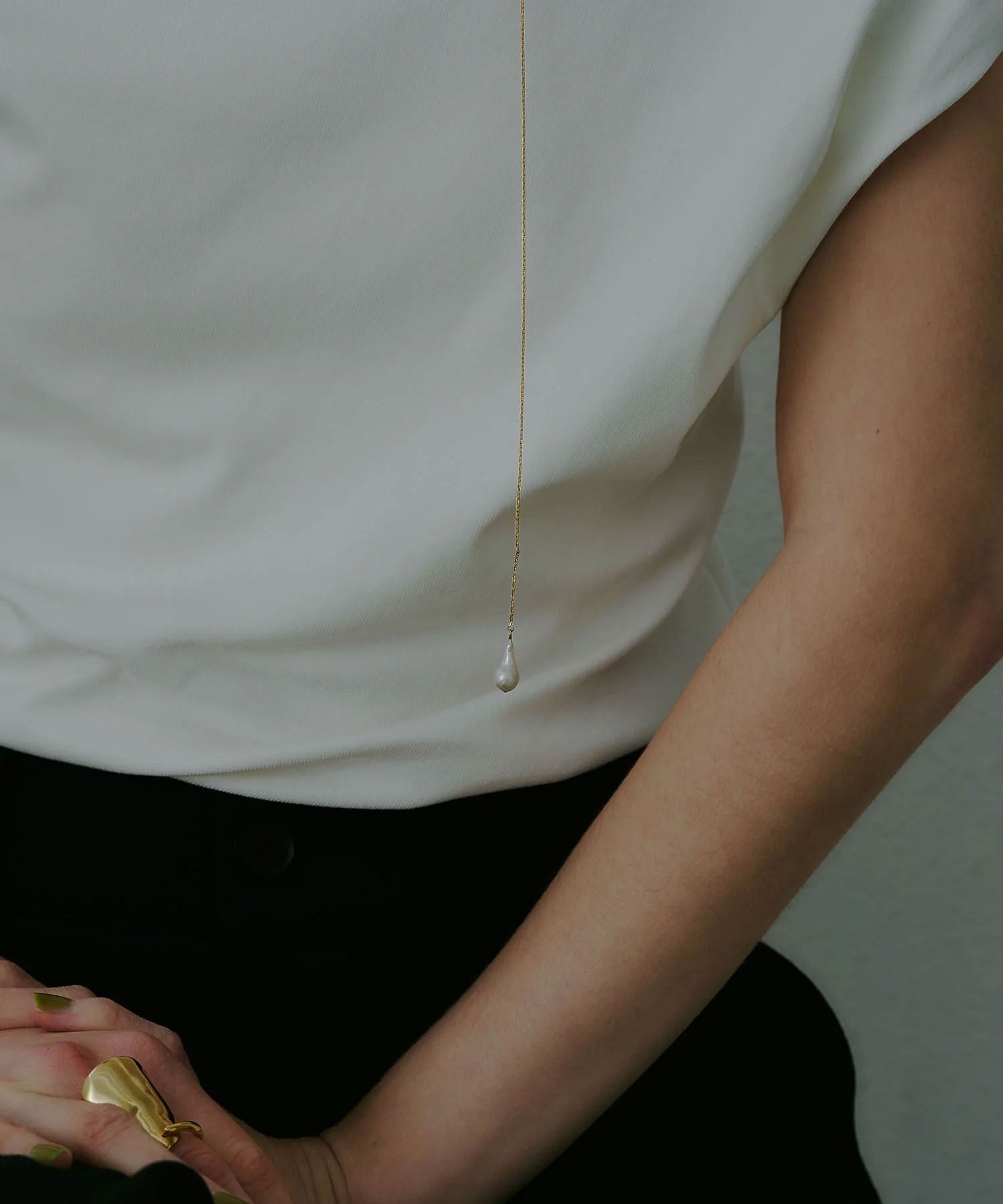 loni/BUD MULTIWAY PEARL CHOKER