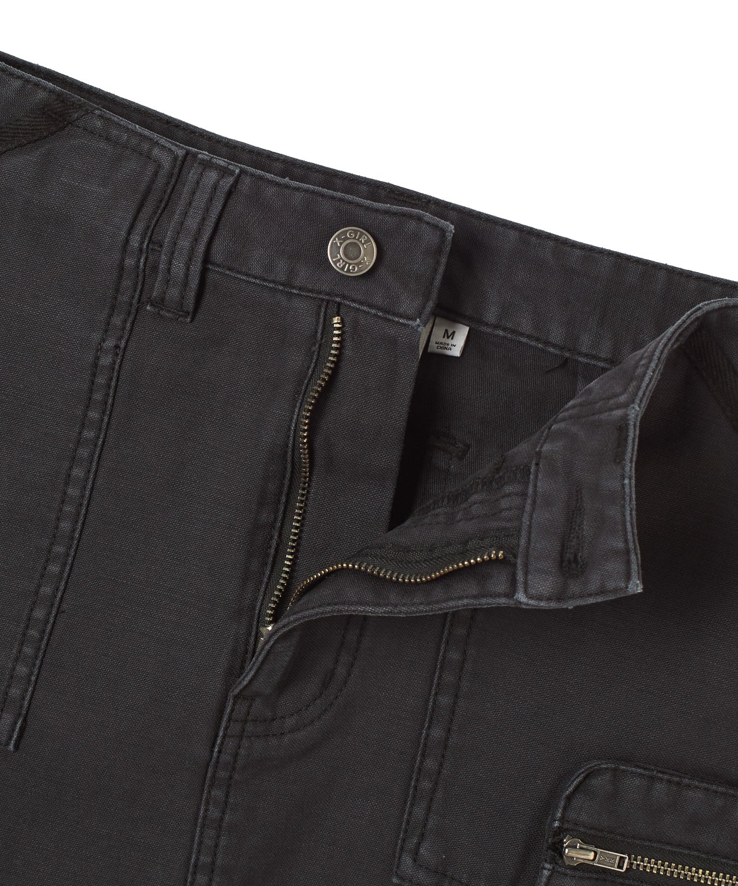 MULTI POCKET MINI SKIRT