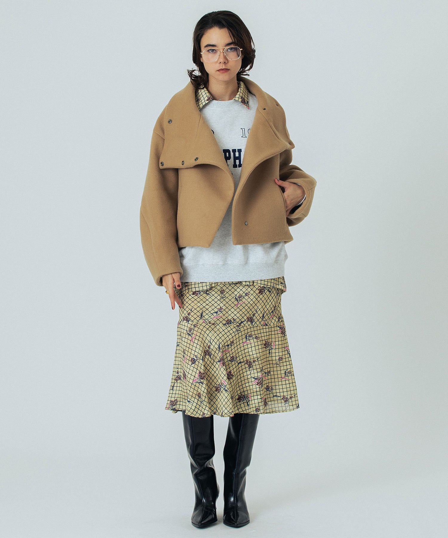 model:172cm 着用サイズ:ONE SIZE